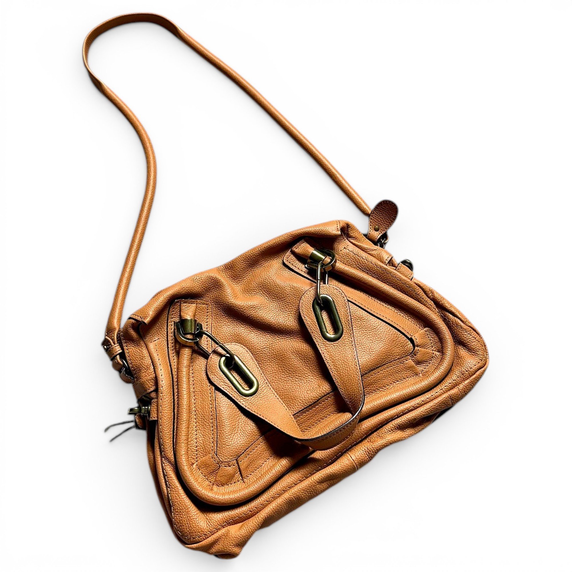 Paraty leather handbag