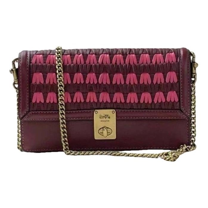 Leather crossbody bag