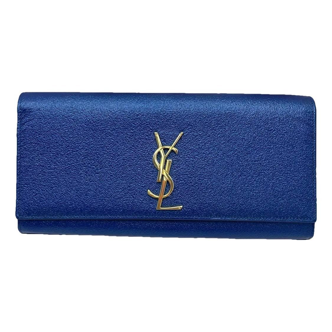 Kate monogramme leather clutch bag