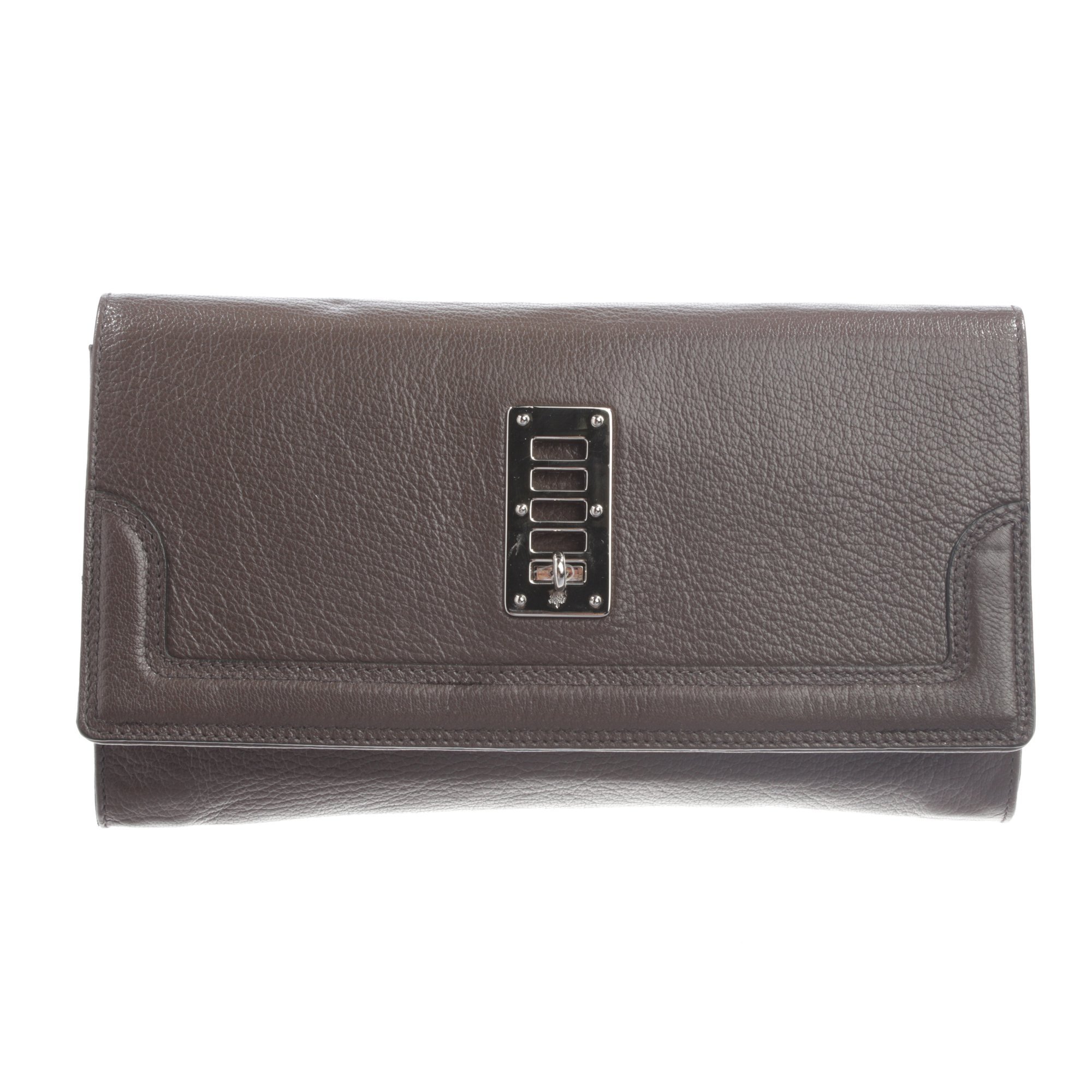 Mulberry Leather clutch bag