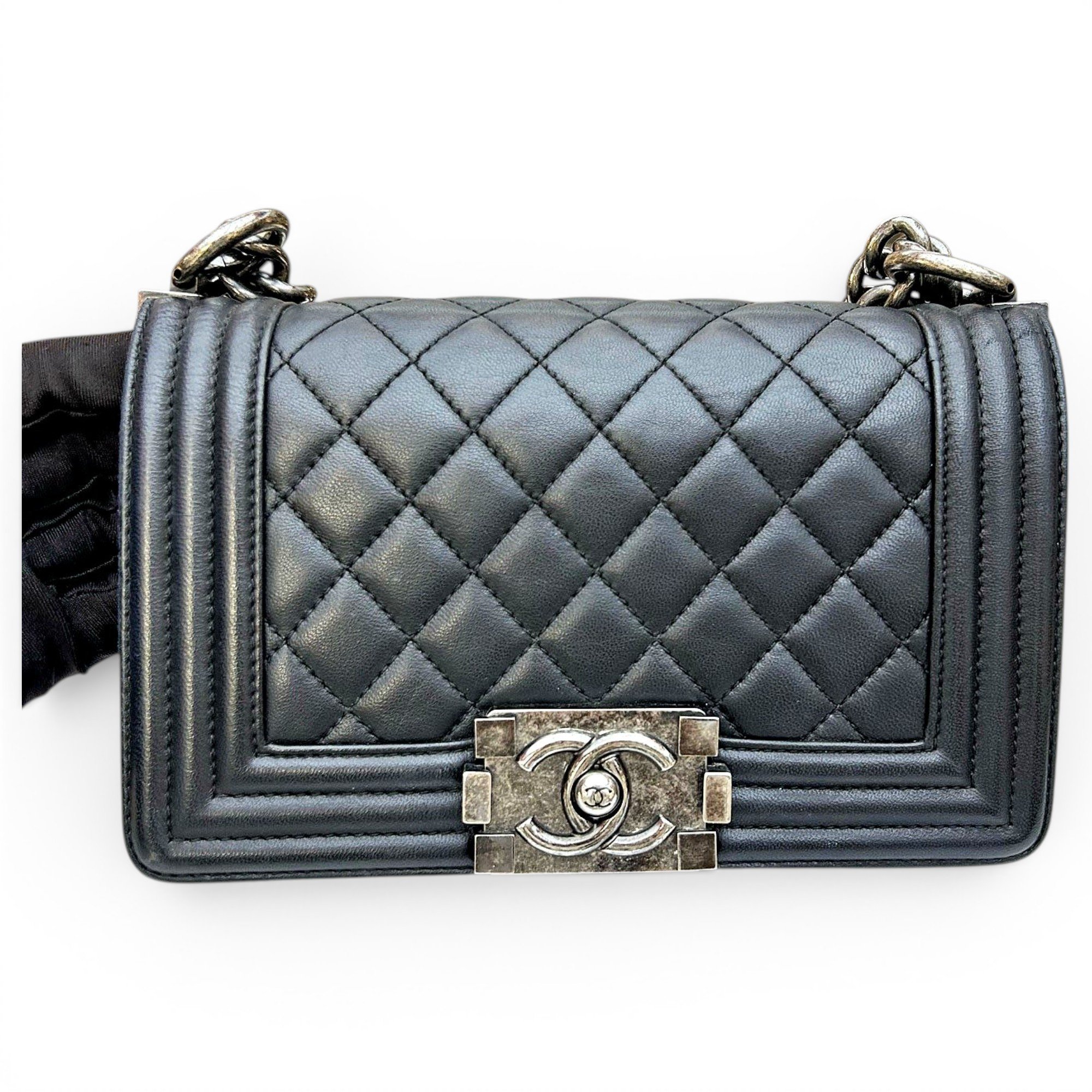 Chanel Boy leather crossbody bag