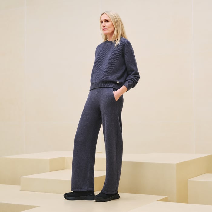 Violet Améthyste Cashmere Pants