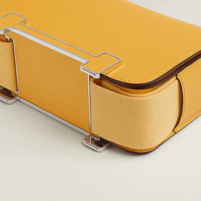 Jaune Mango Hermès Geta Bag