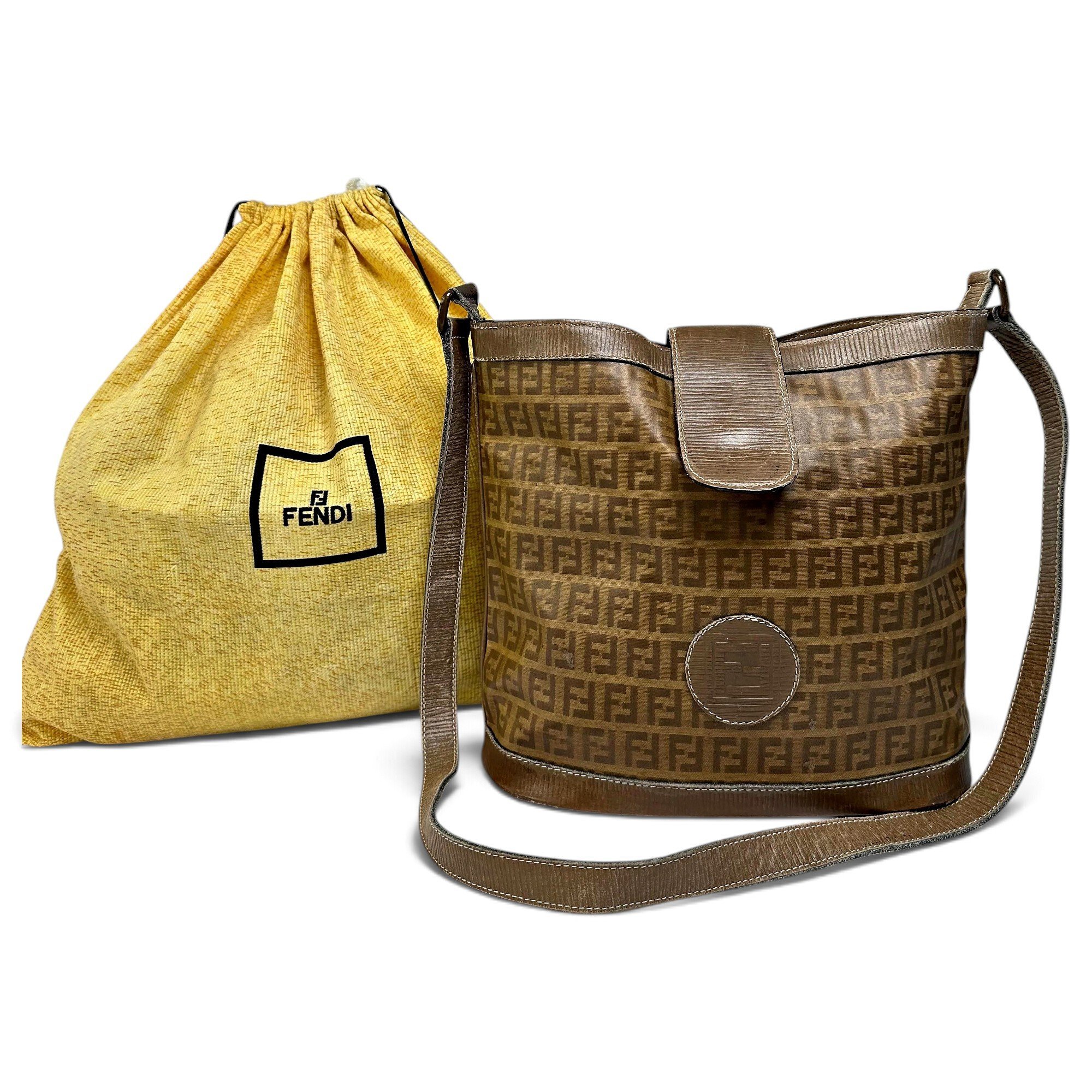 Fendi Baguette leather handbag