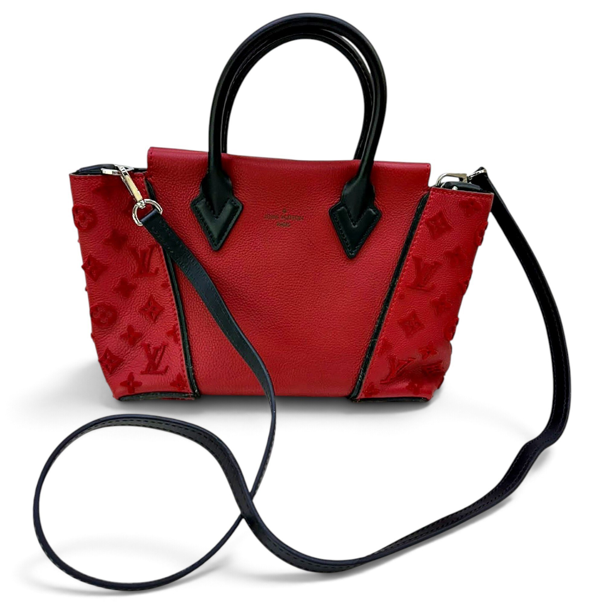 Leather tote