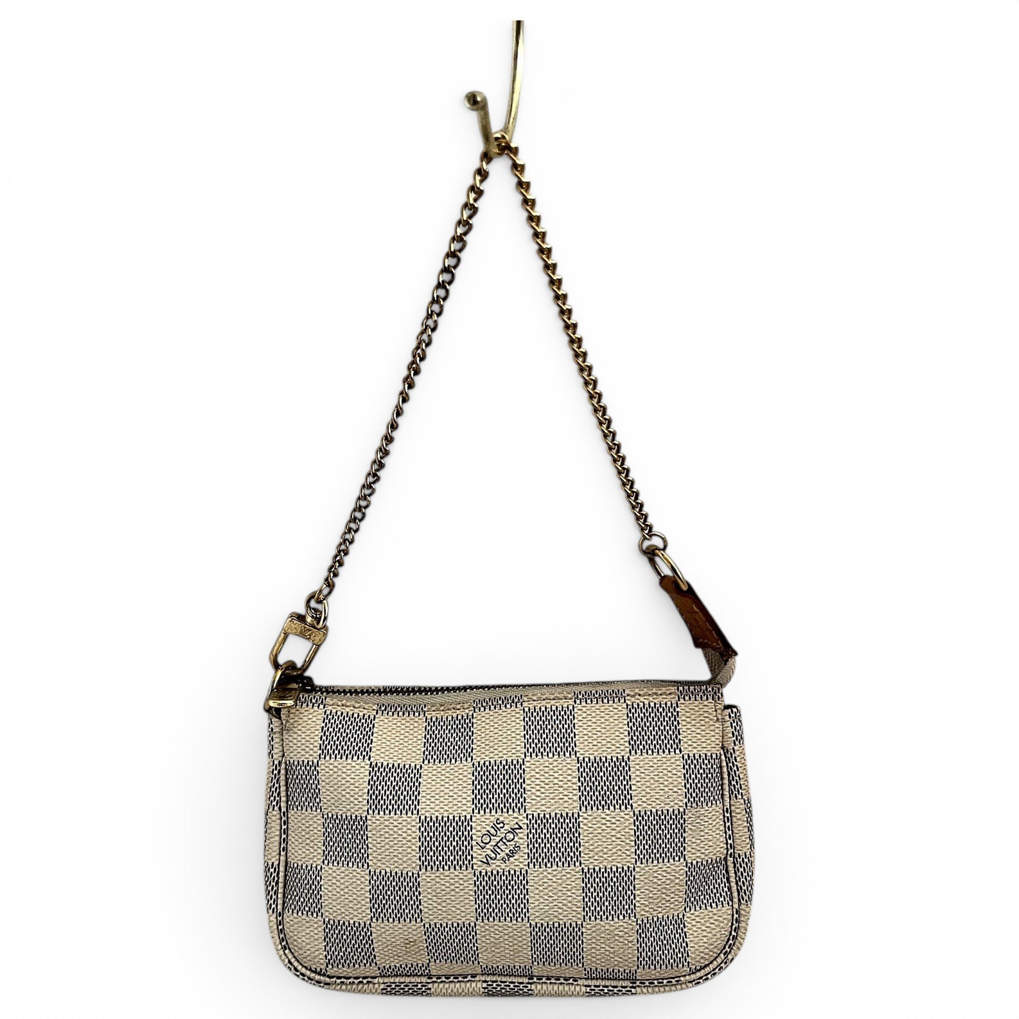 Pochette Accessoire leather handbag
