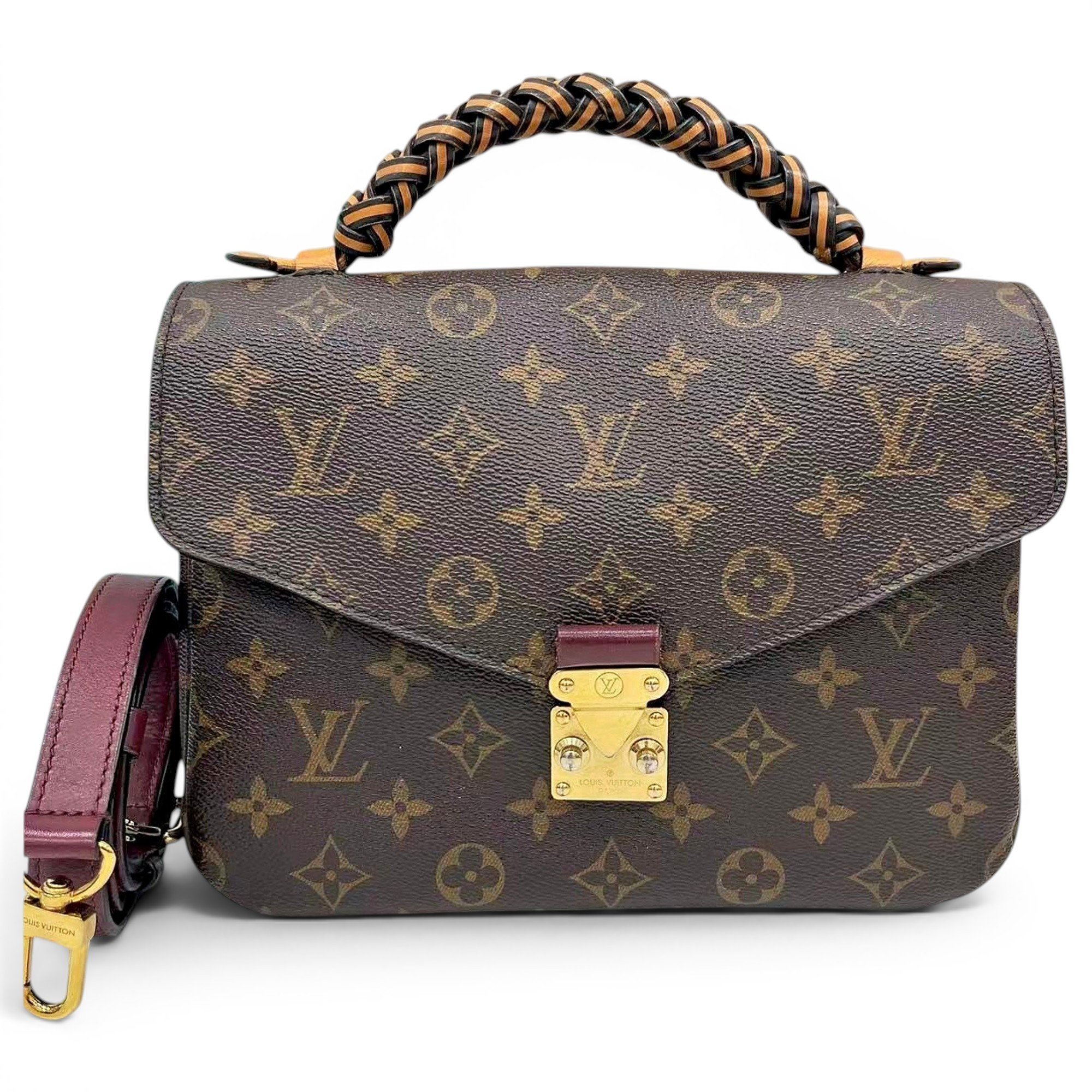 Metis leather crossbody bag