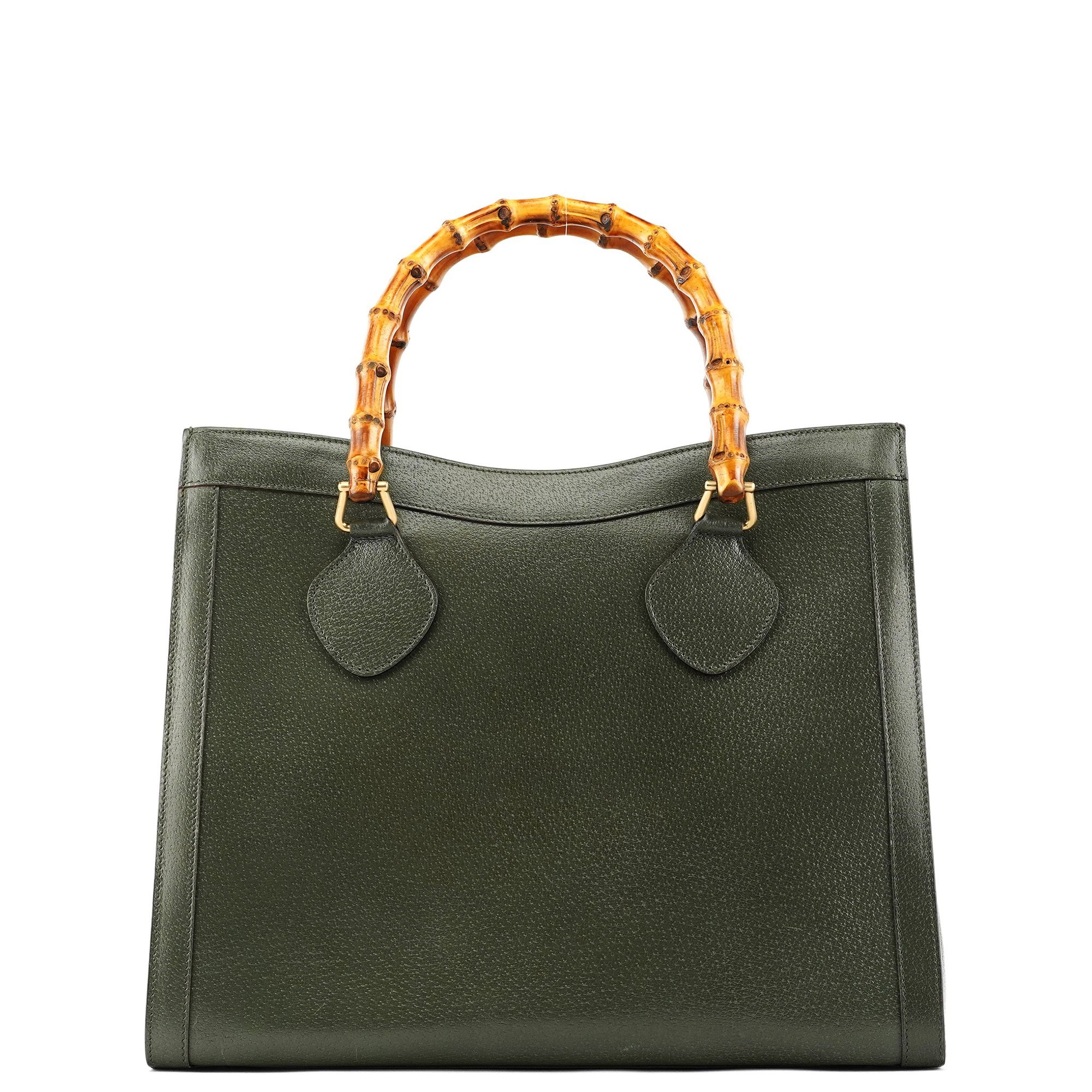 Diana Bamboo leather tote