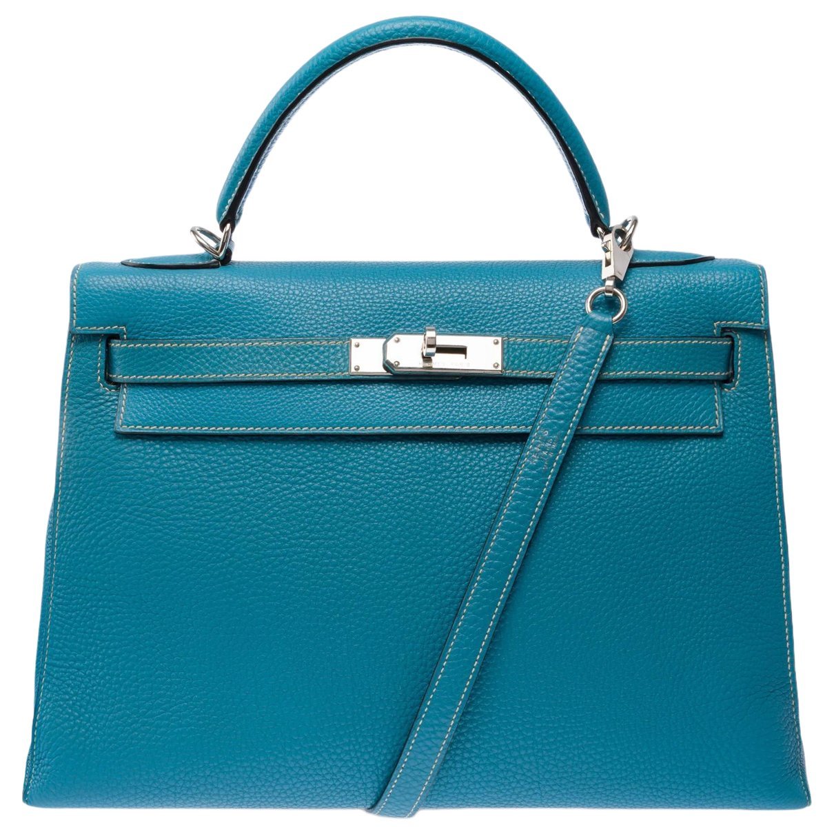 Kelly 32 leather handbag