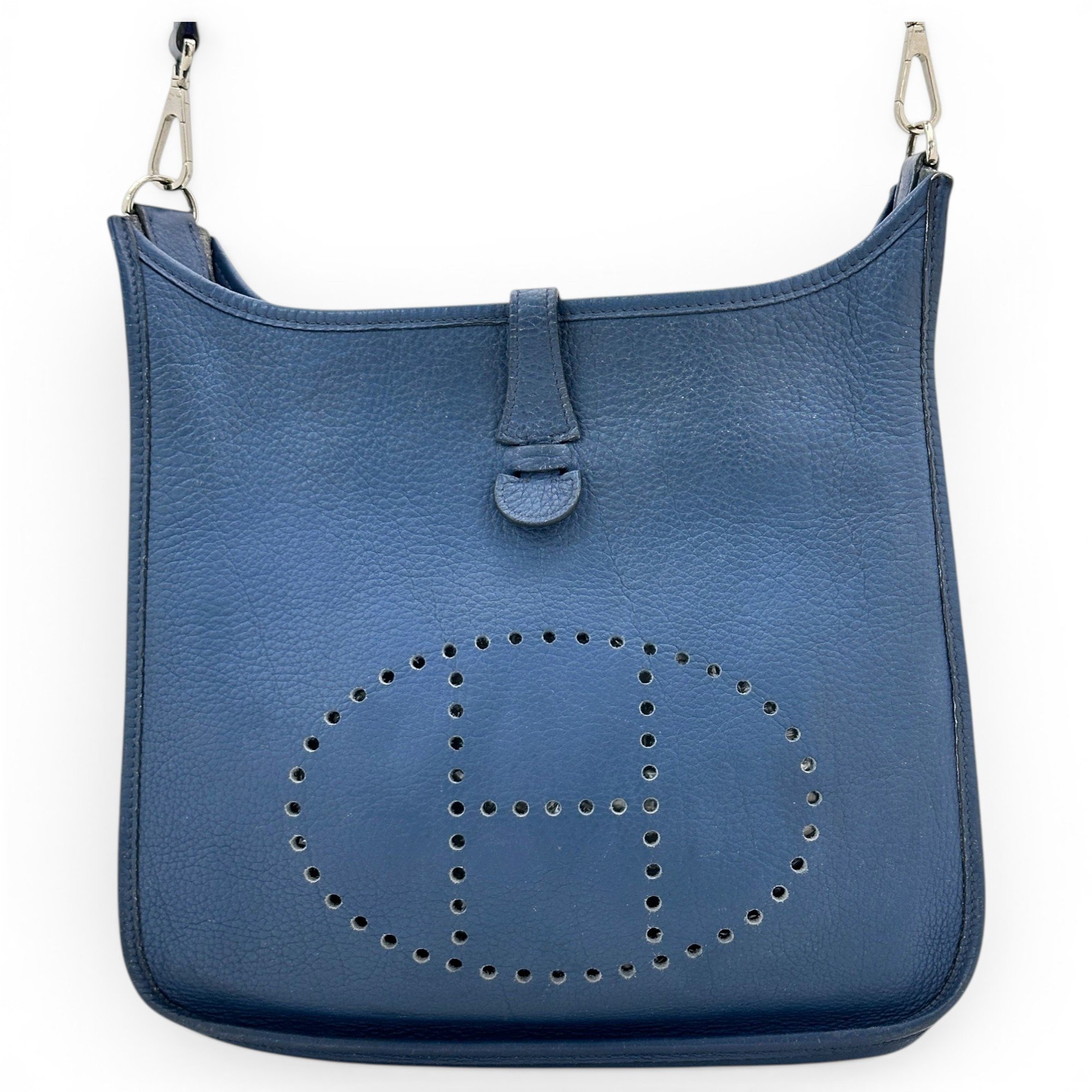 Evelyne leather handbag