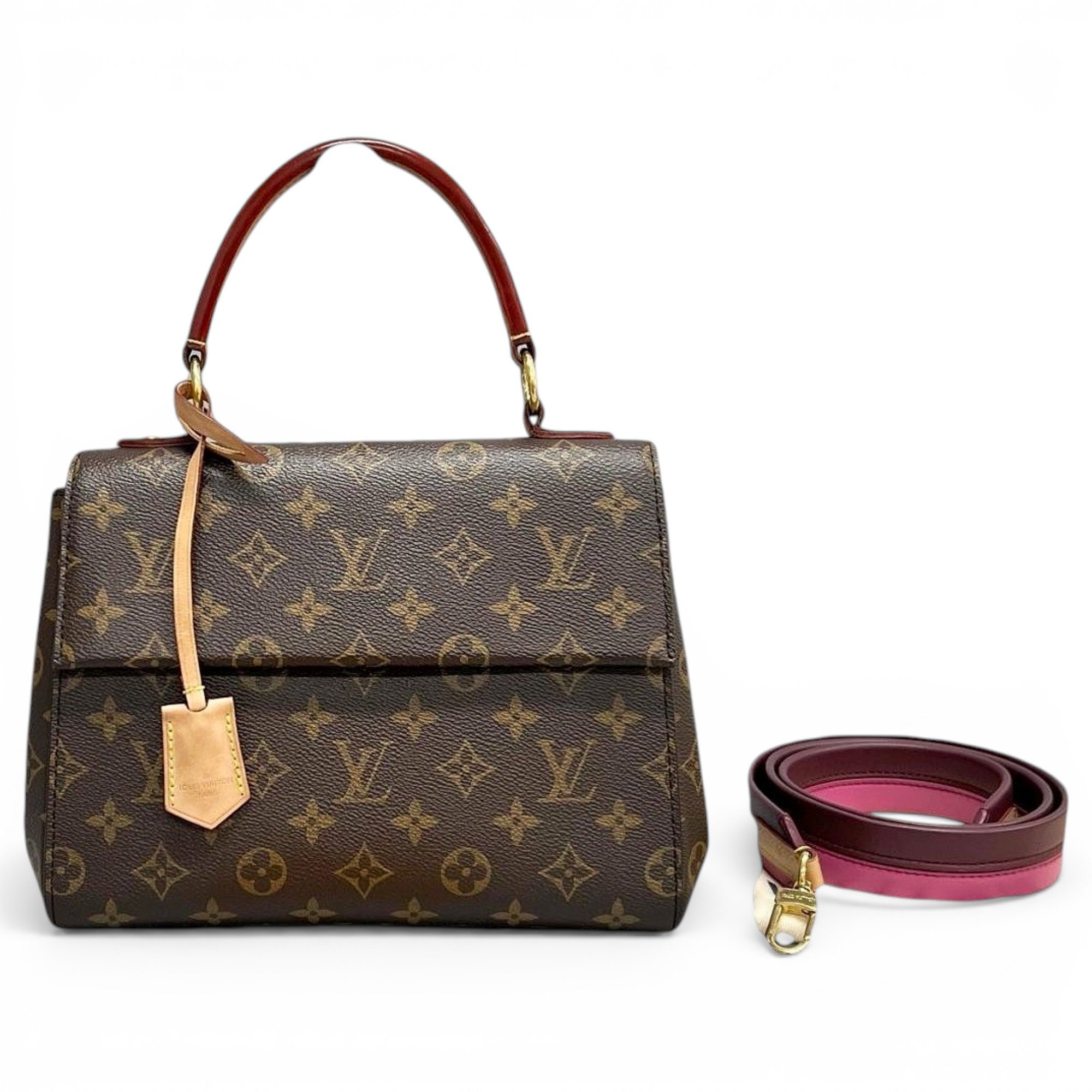 Cluny leather handbag