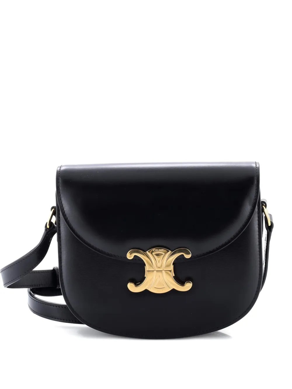 Triomphe Besace Clea Flap Bag Leather shoulder bag