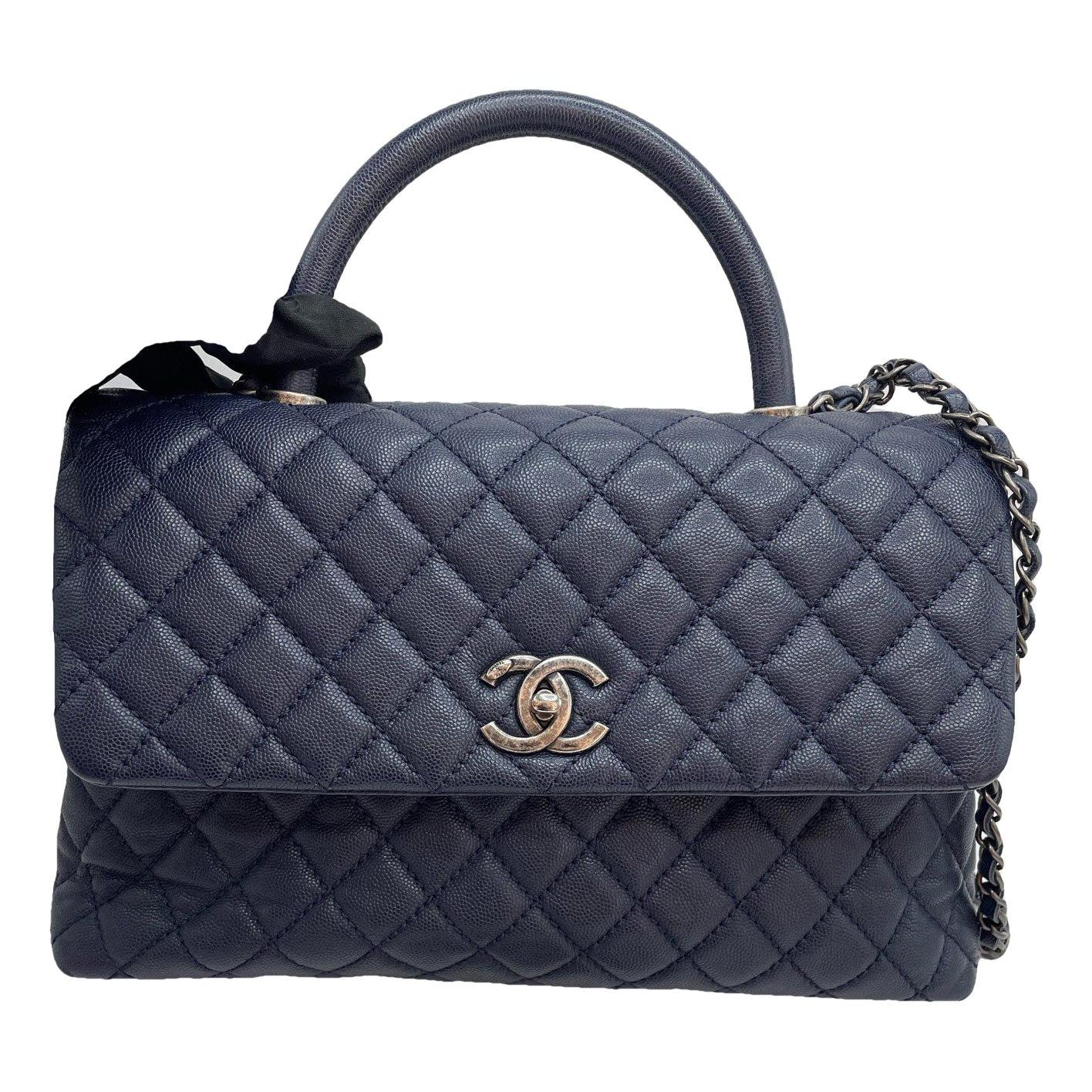Coco Handle leather handbag