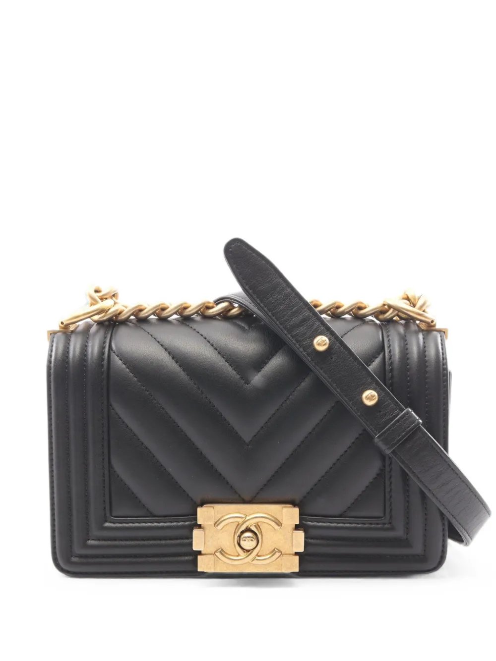 2019 small Boy Chevron shoulder bag