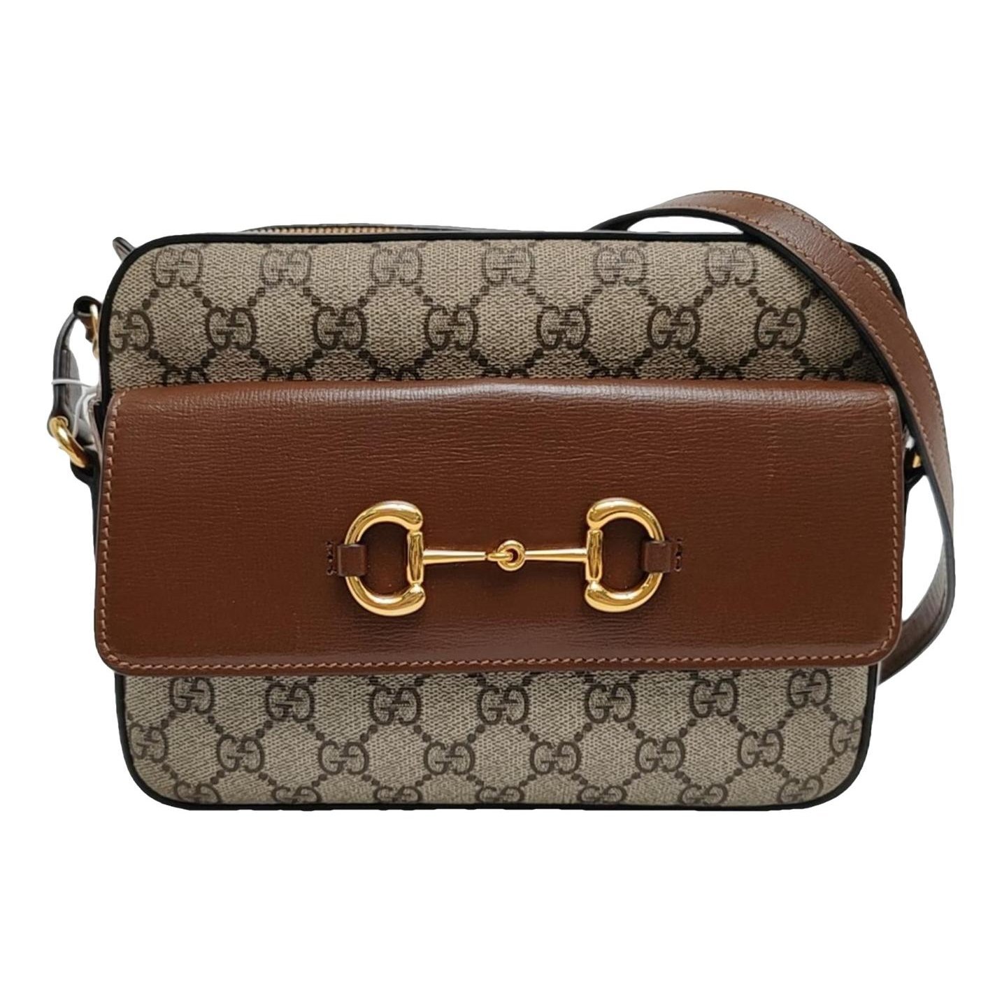 Handle Horsebit 1955 leather handbag