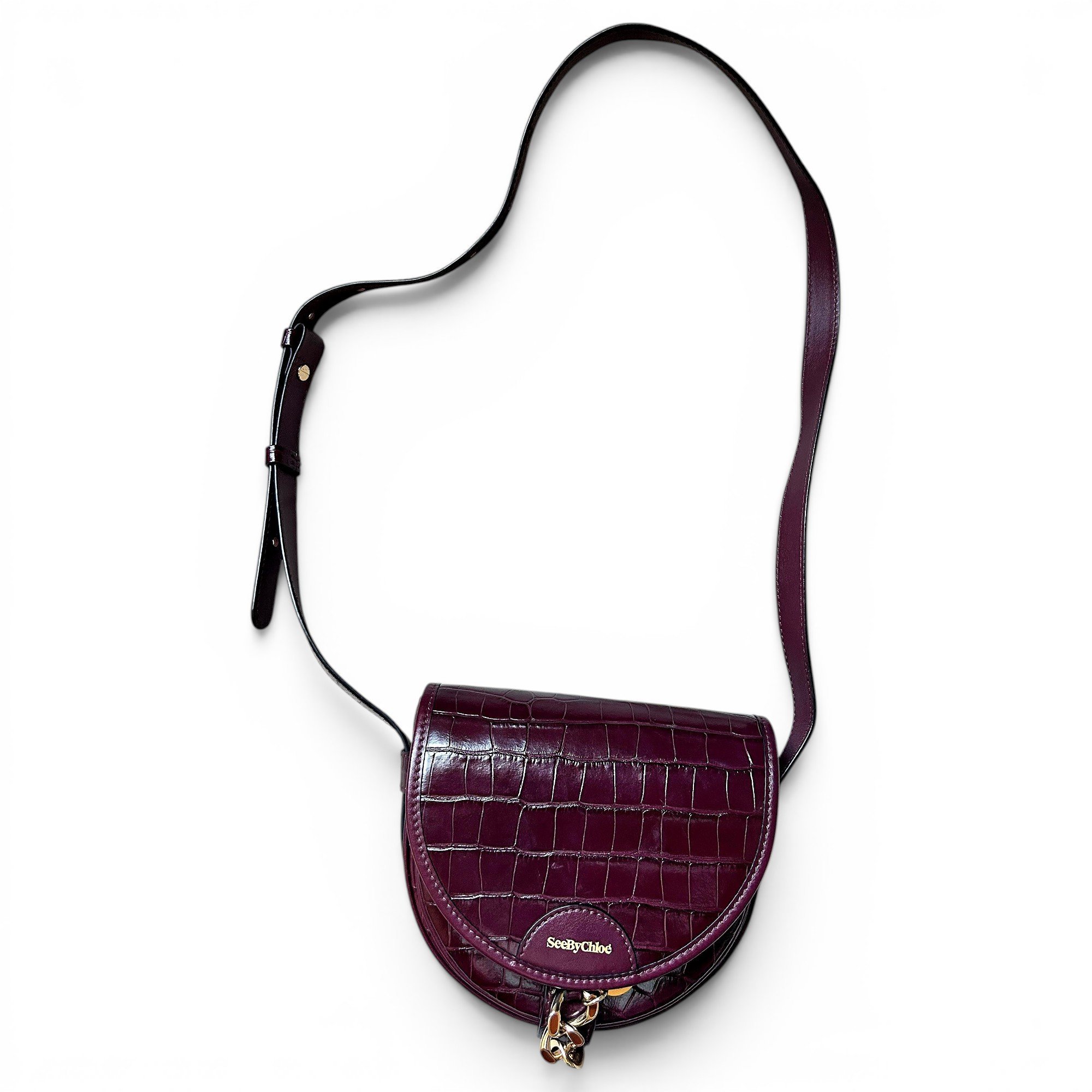 Leather crossbody bag