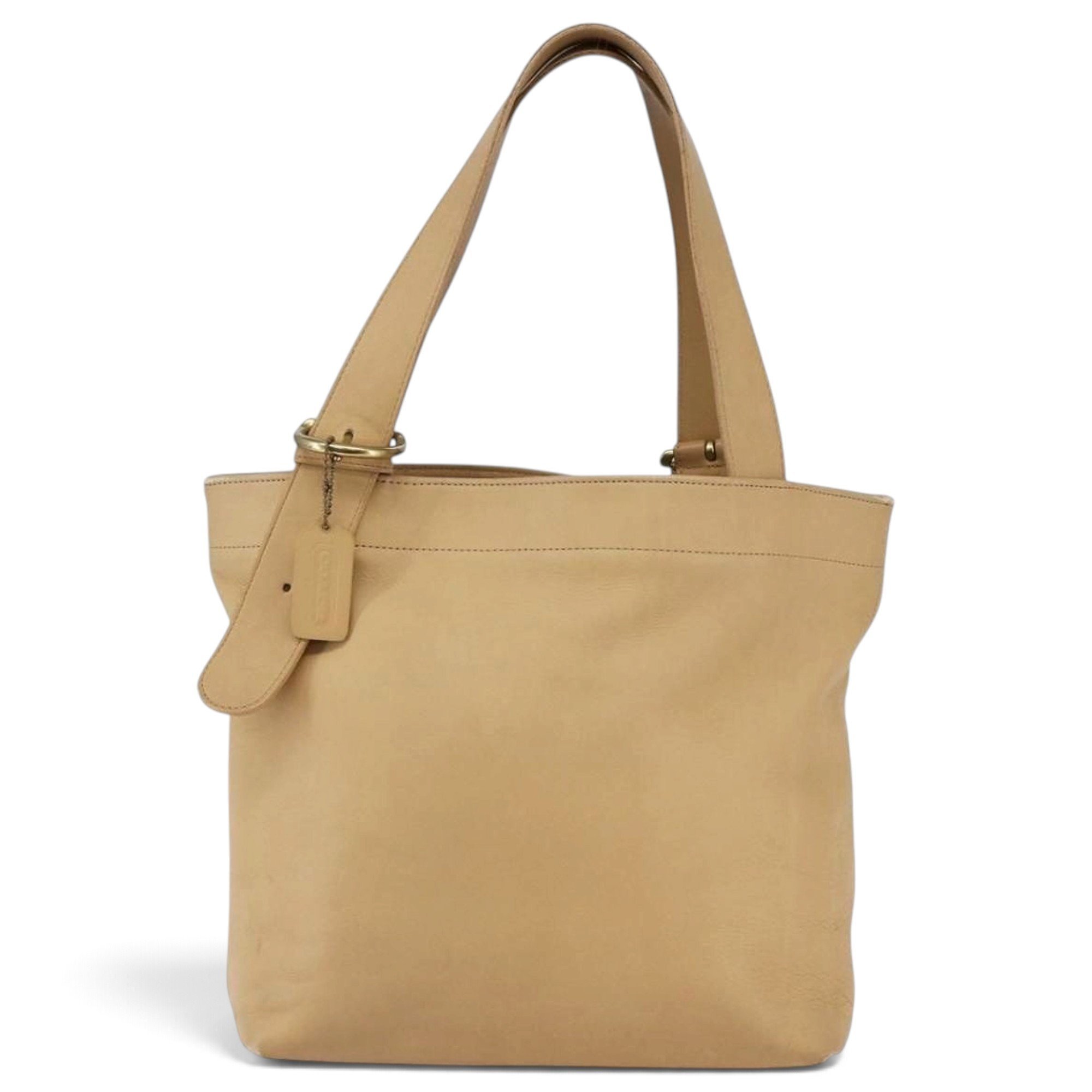 Leather tote