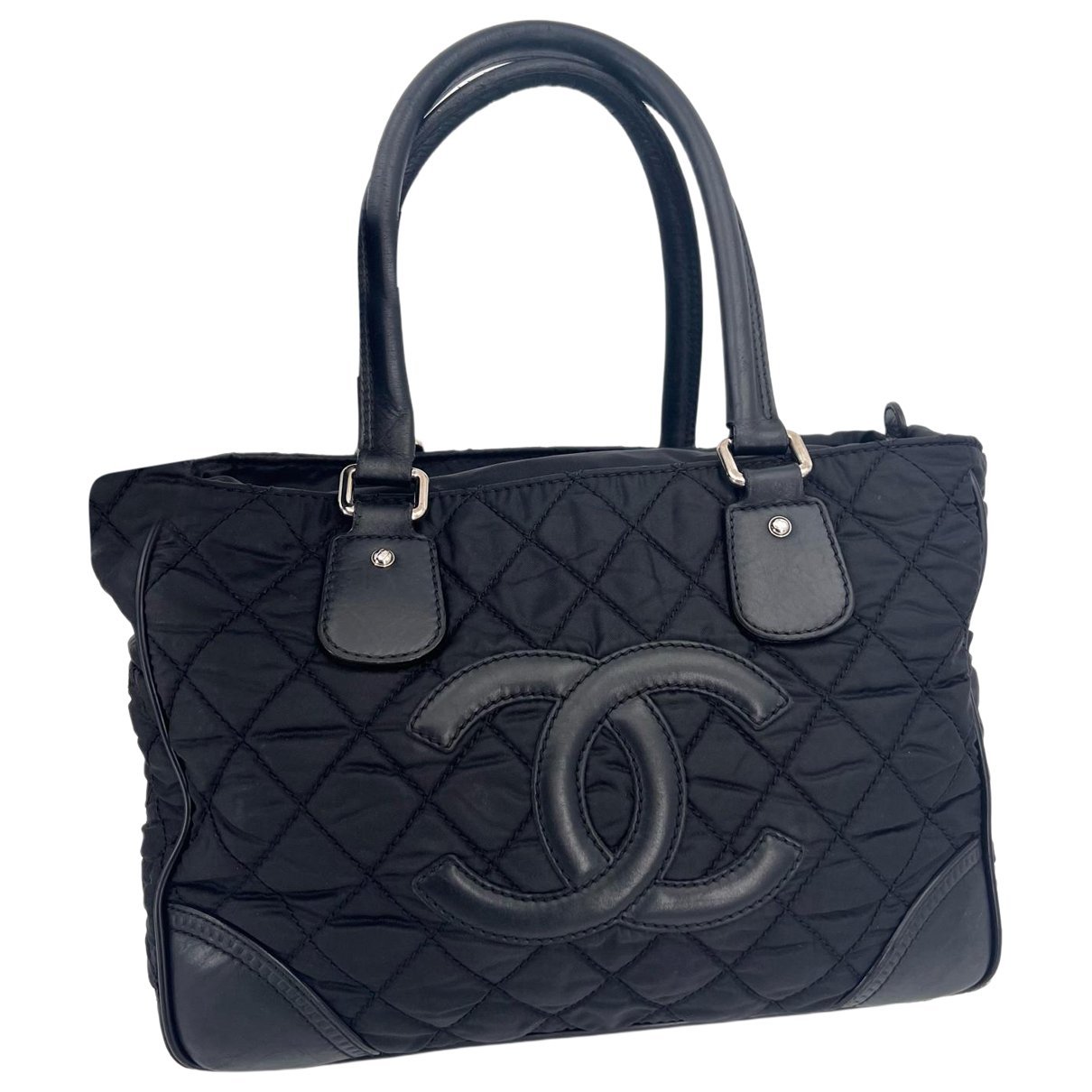 Leather tote