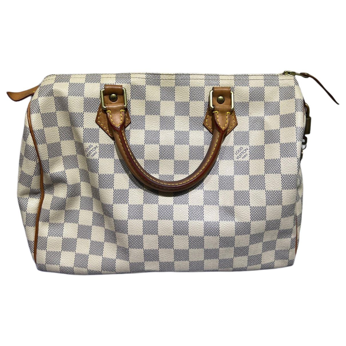 Speedy leather handbag