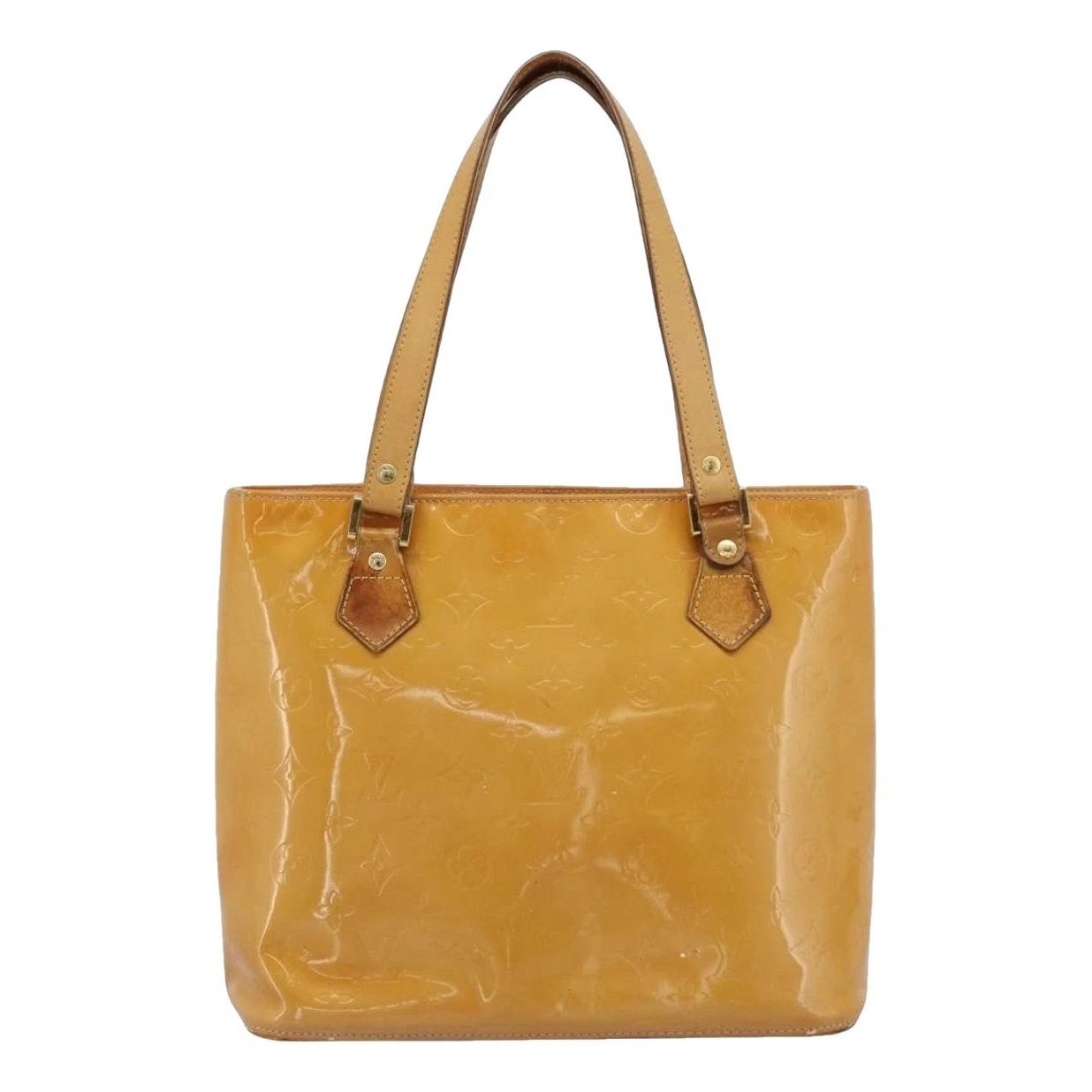 Patent leather handbag