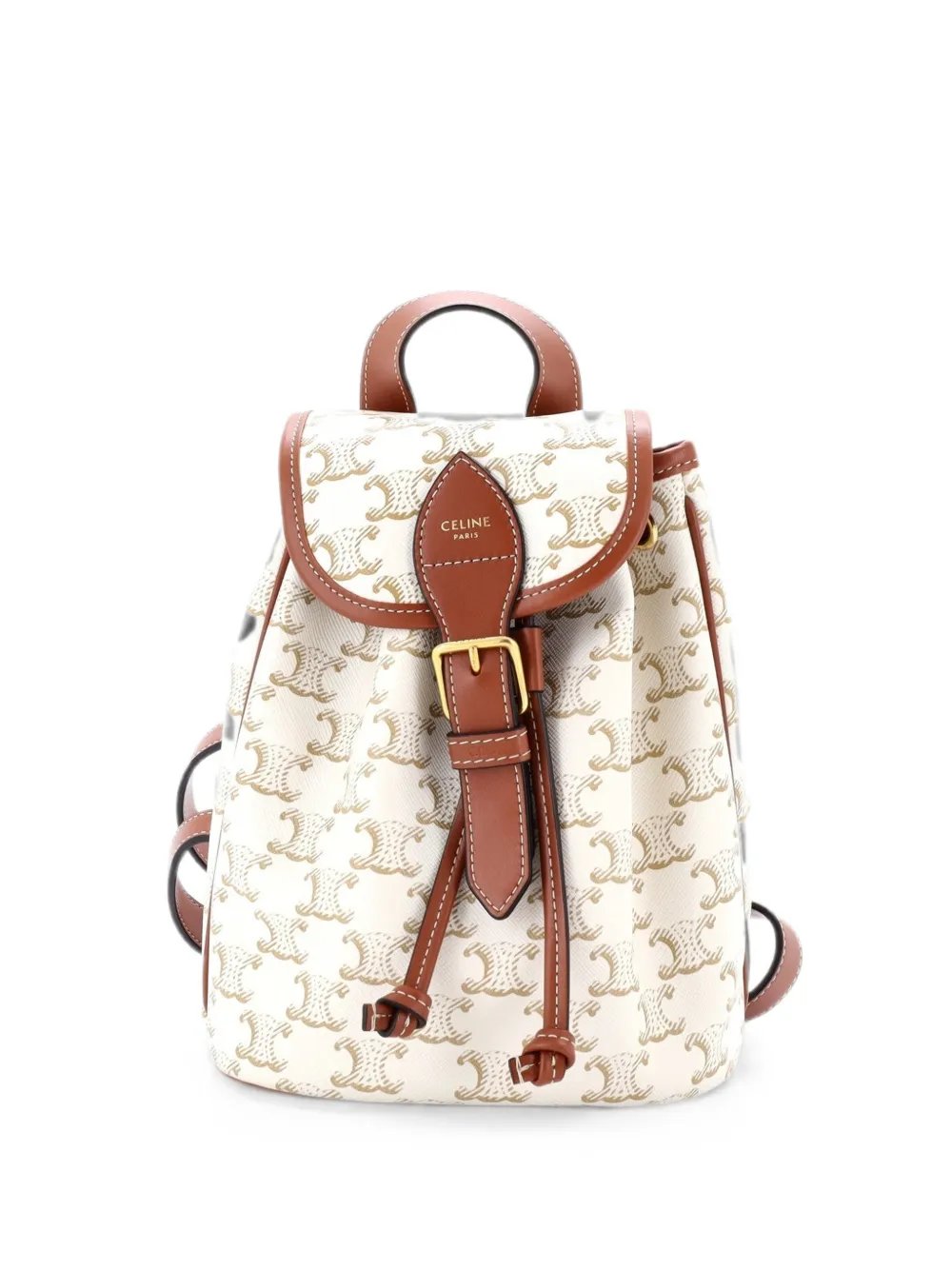 Folco Triomphe Coated Canvas Mini backpack