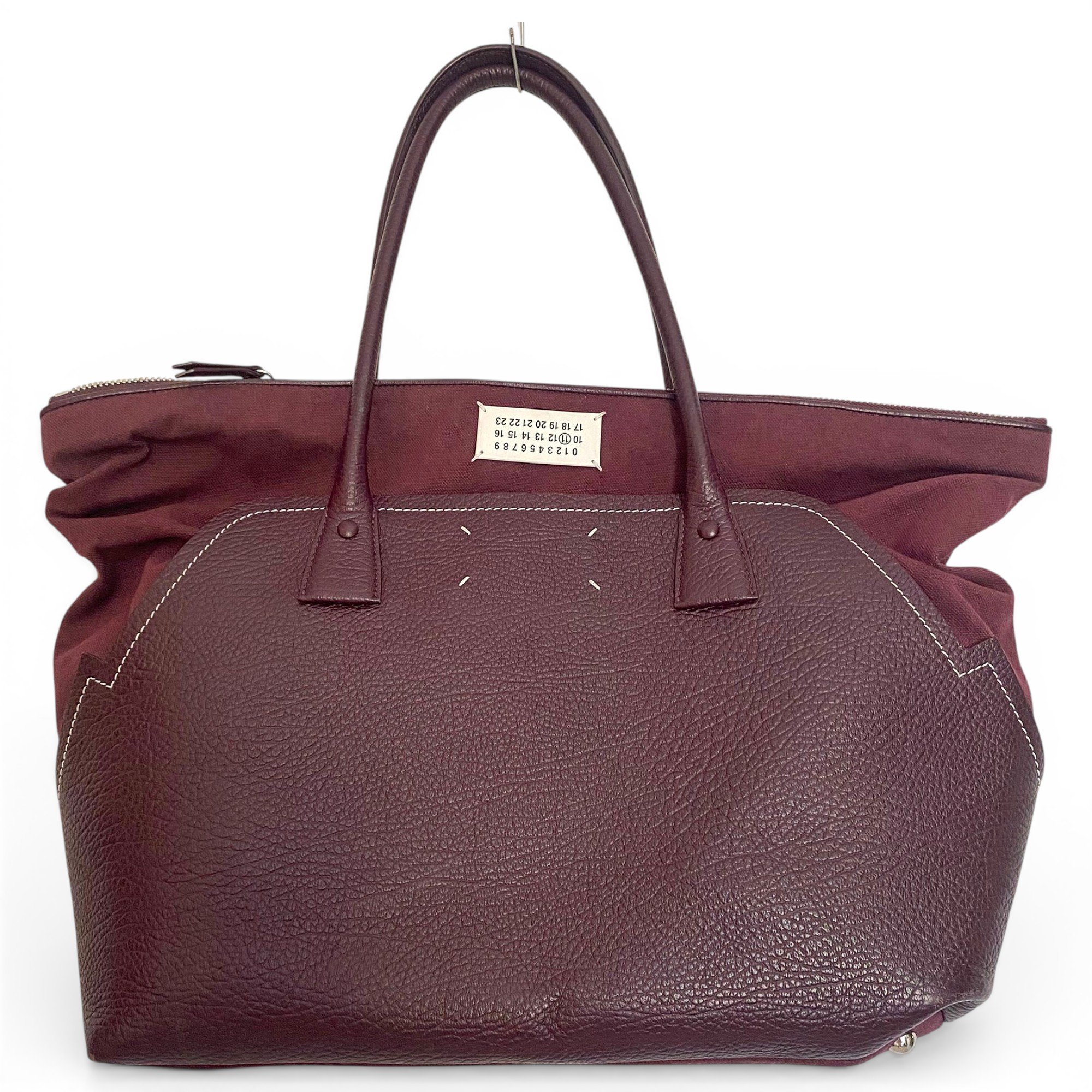 5AC leather tote