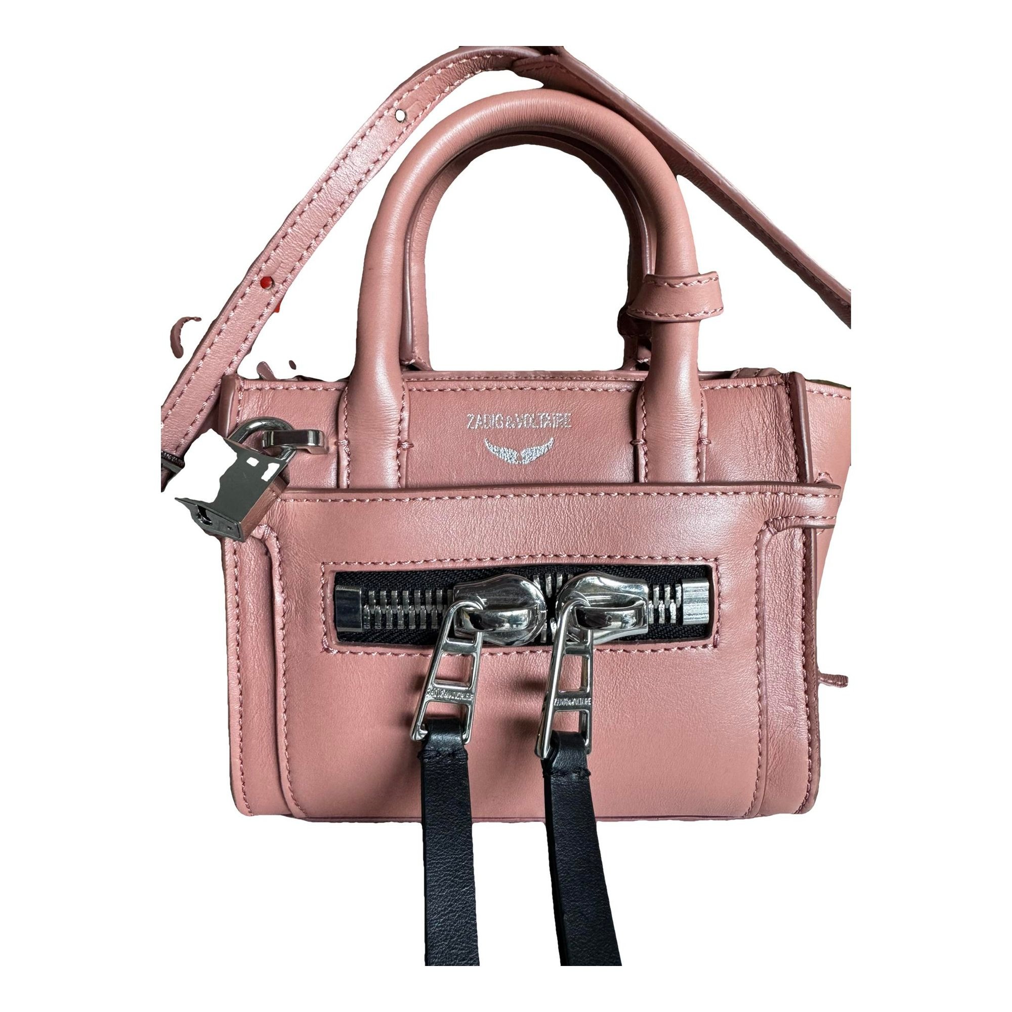 Candide leather handbag