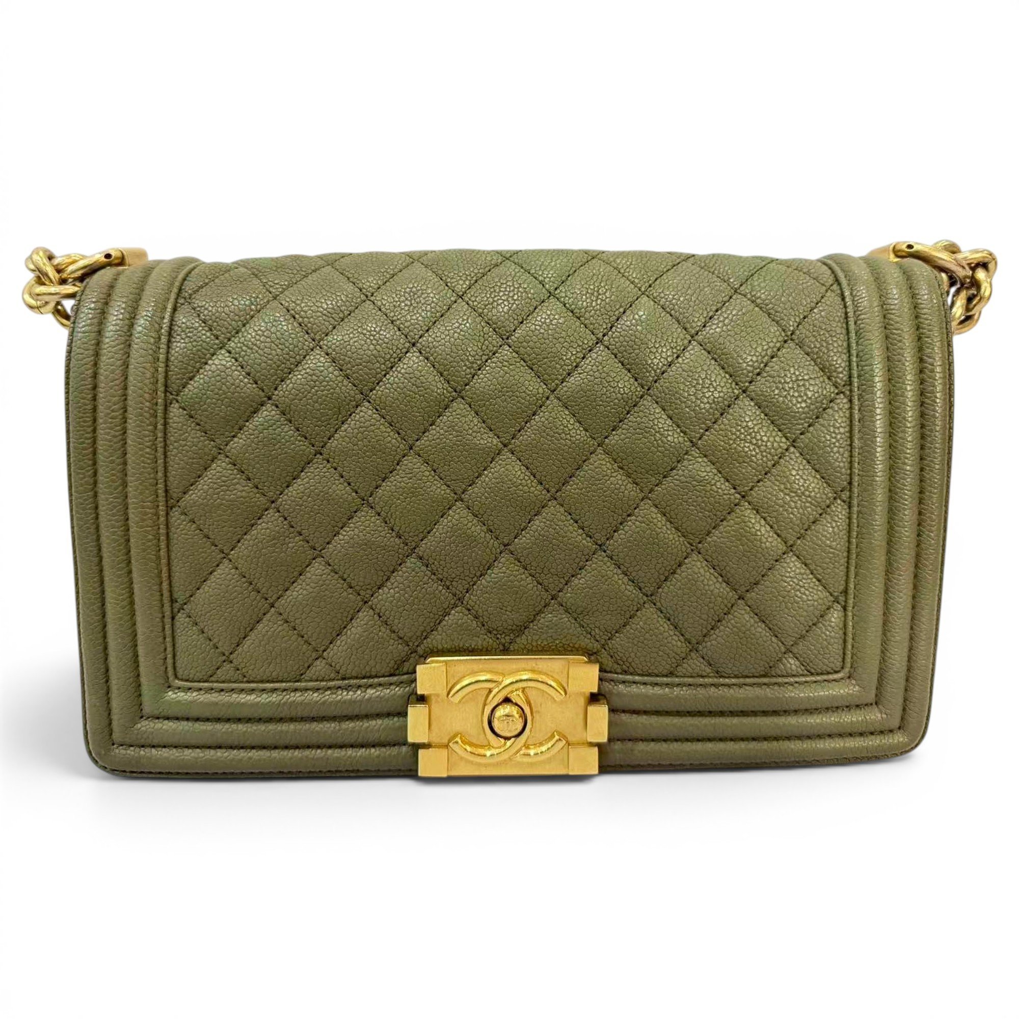 Boy leather crossbody bag