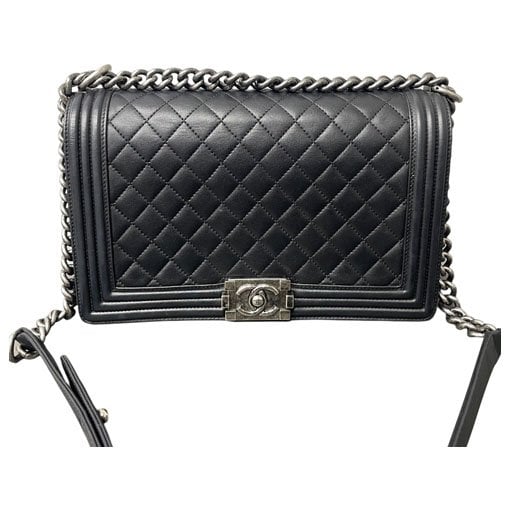 Boy leather crossbody bag