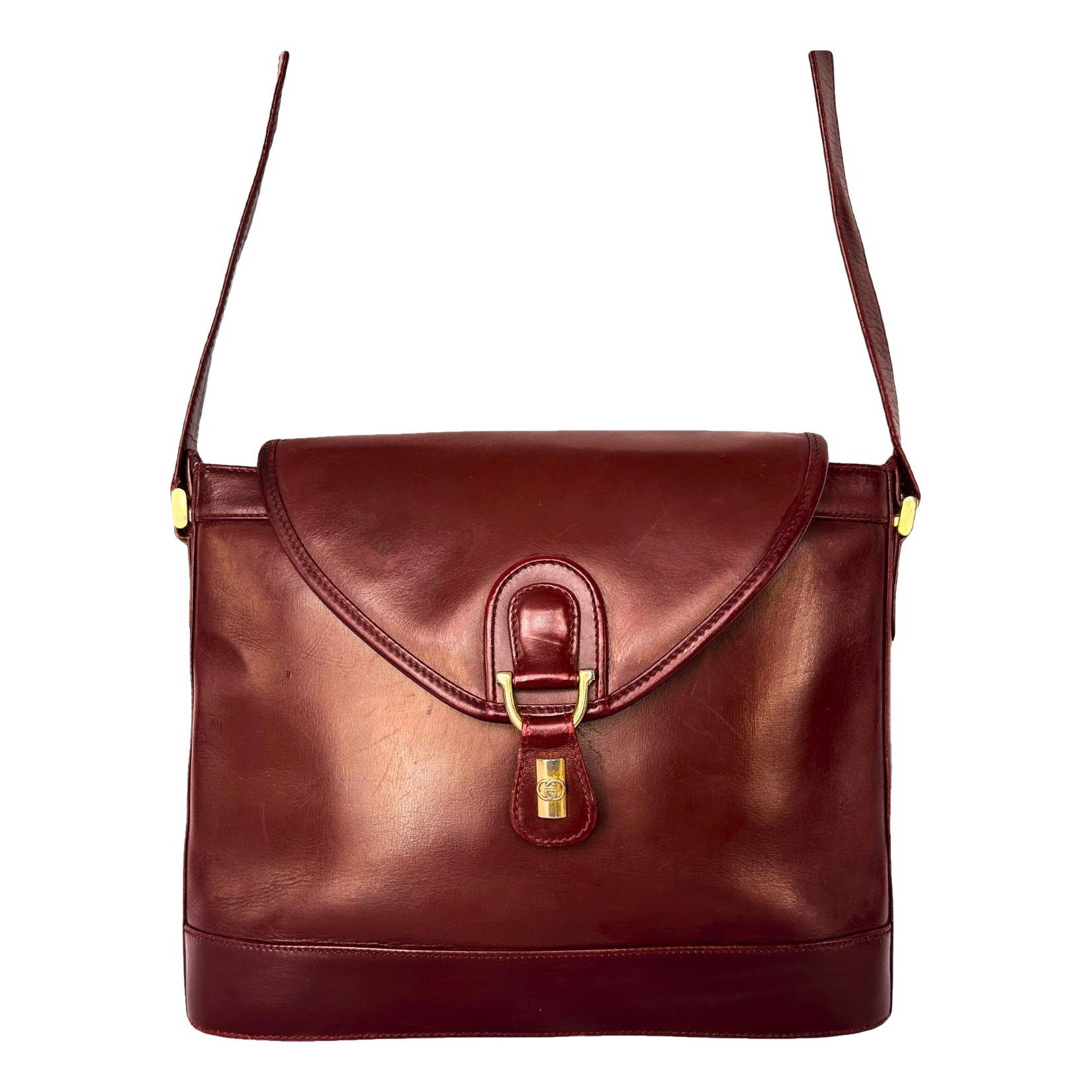 Leather crossbody bag