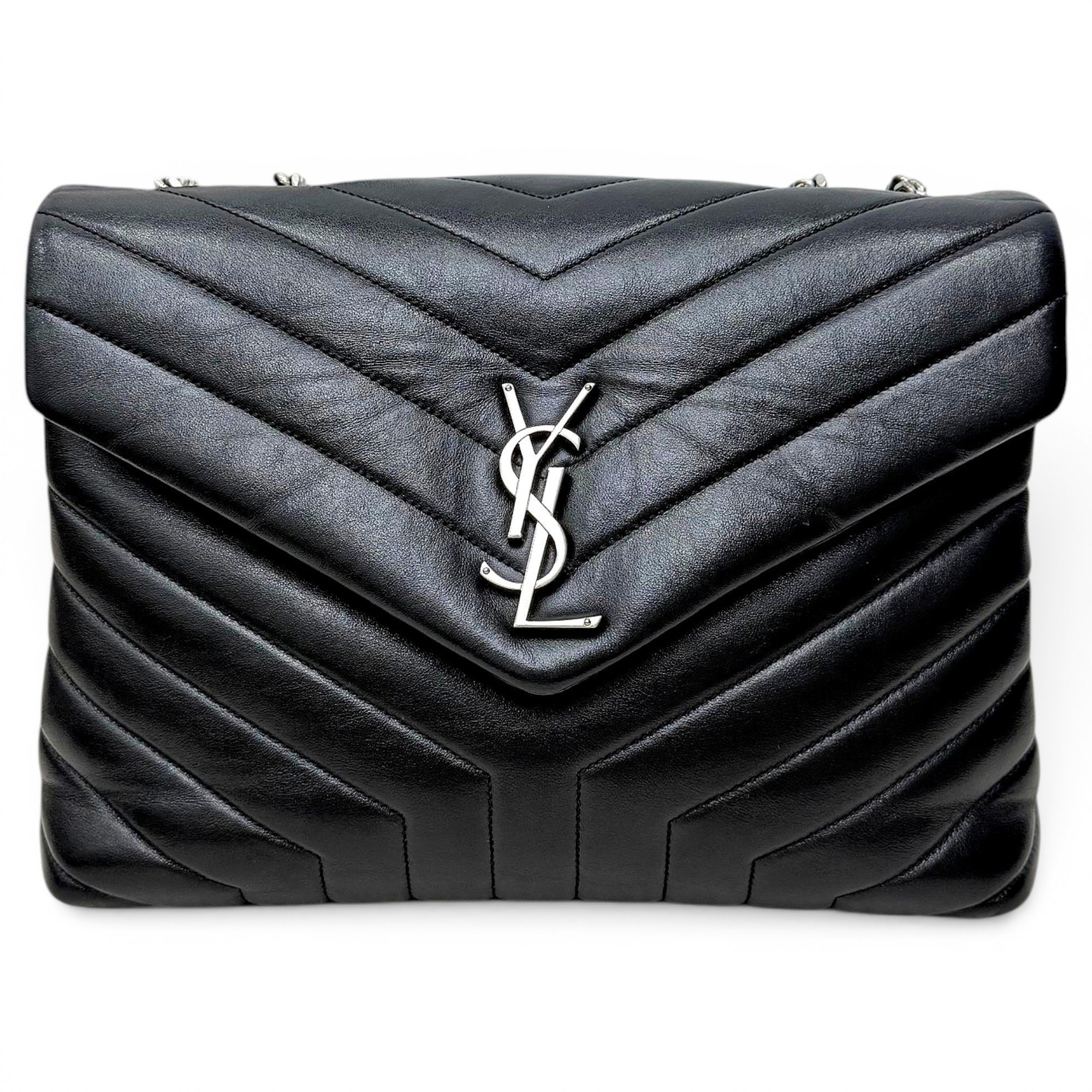 Loulou leather handbag