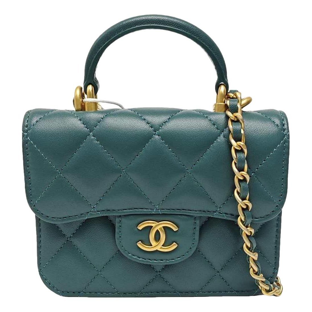 Timeless Classique Top Handle leather handbag