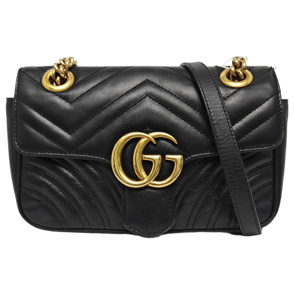 GG Marmont leather crossbody bag