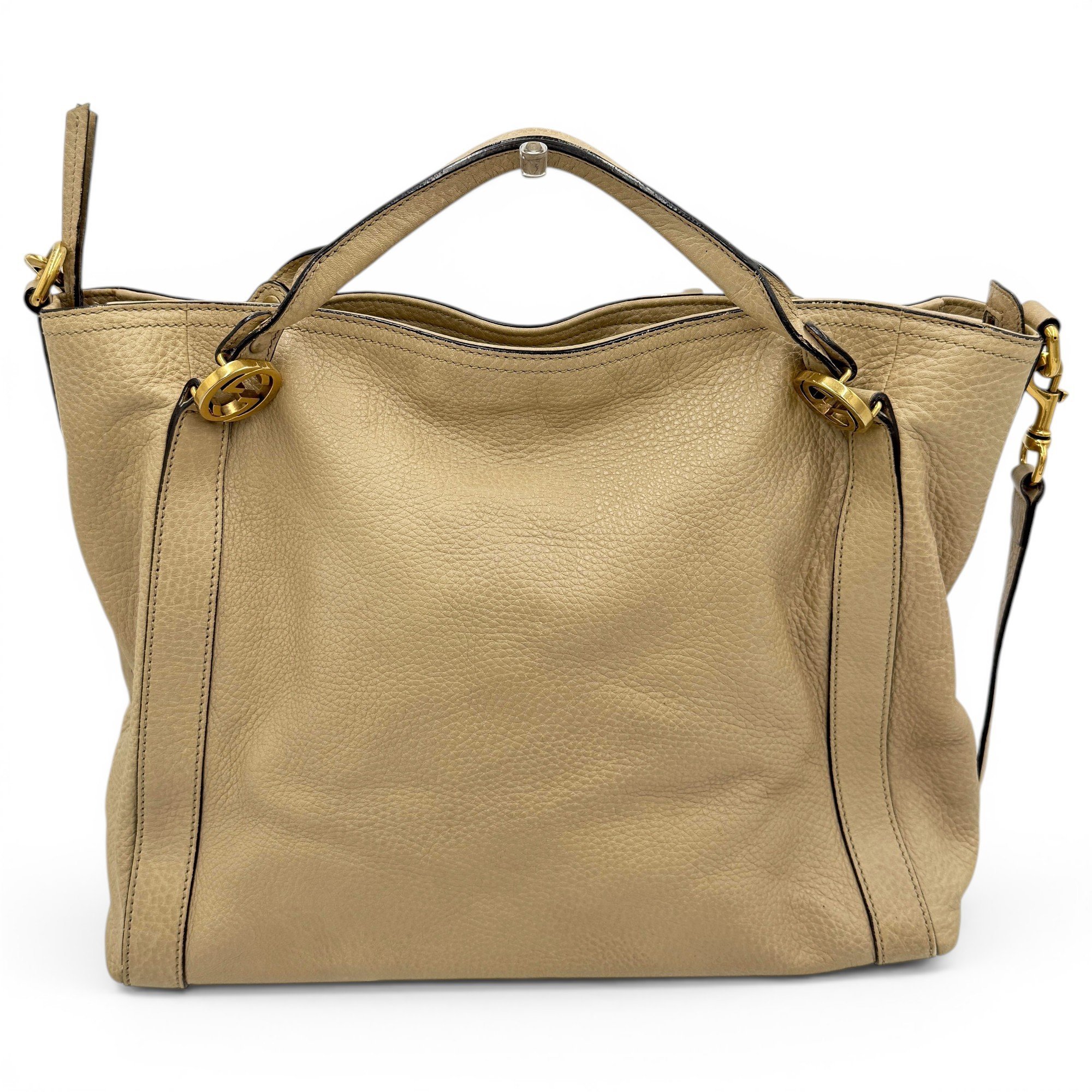 Miss GG leather handbag