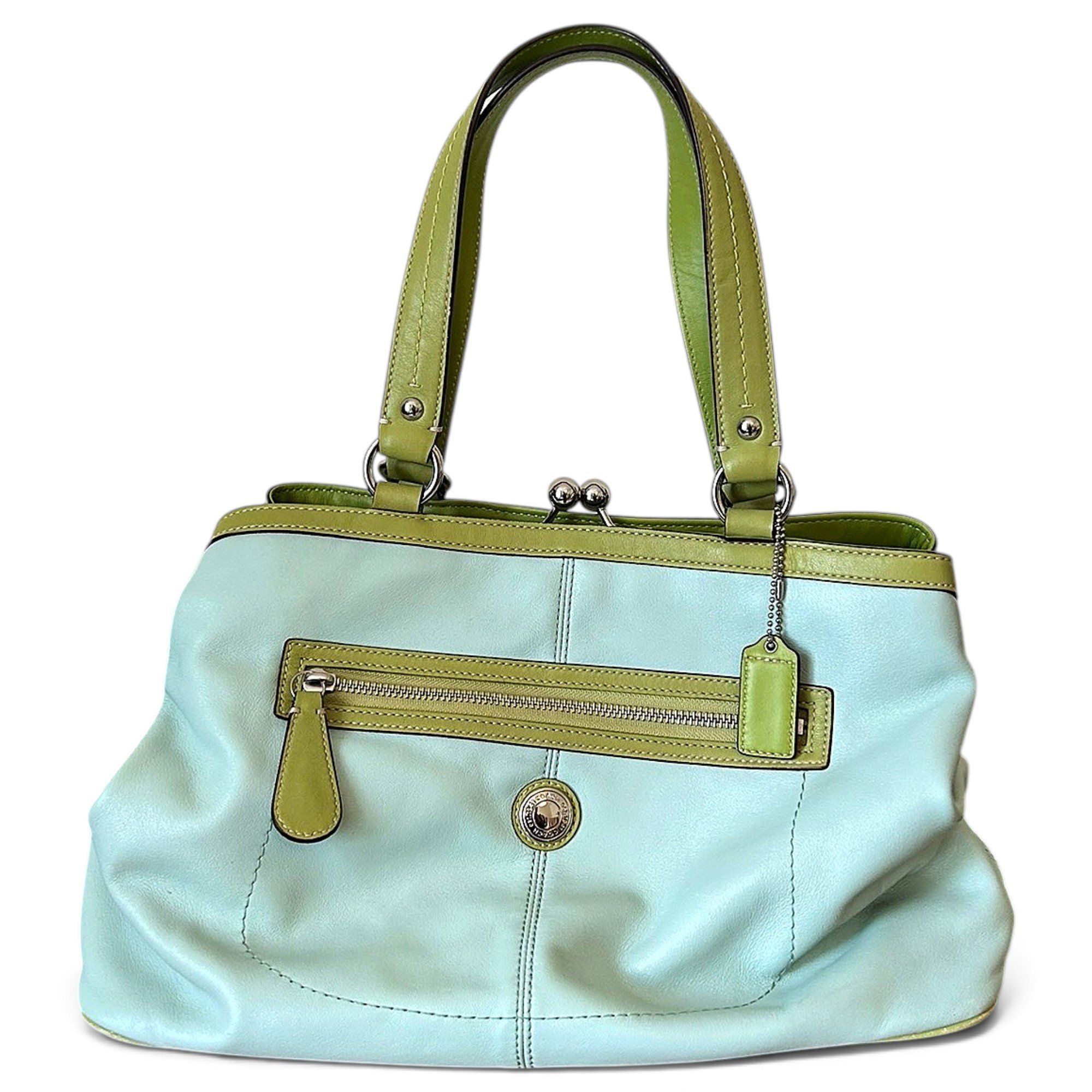 Leather handbag