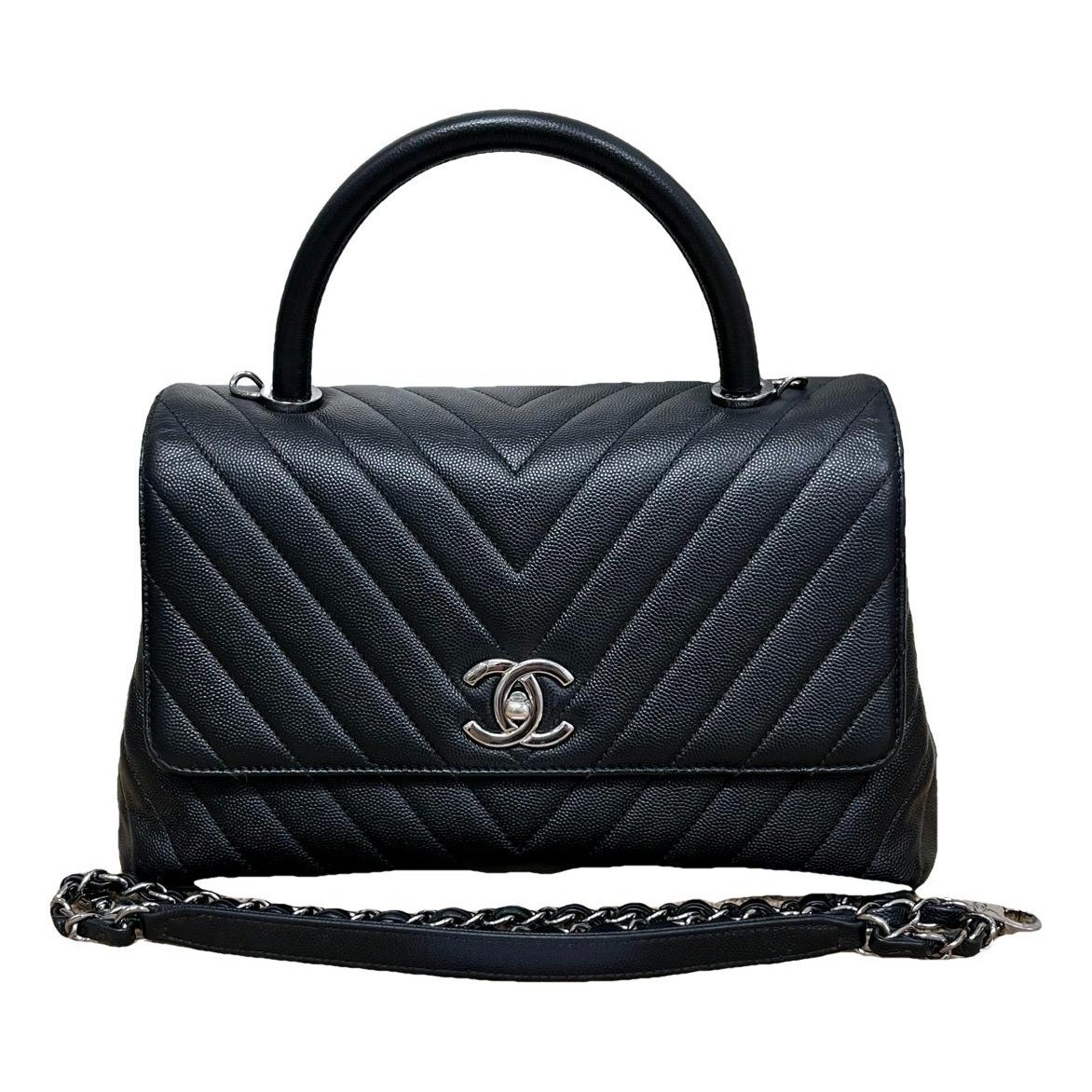 Coco Handle leather handbag