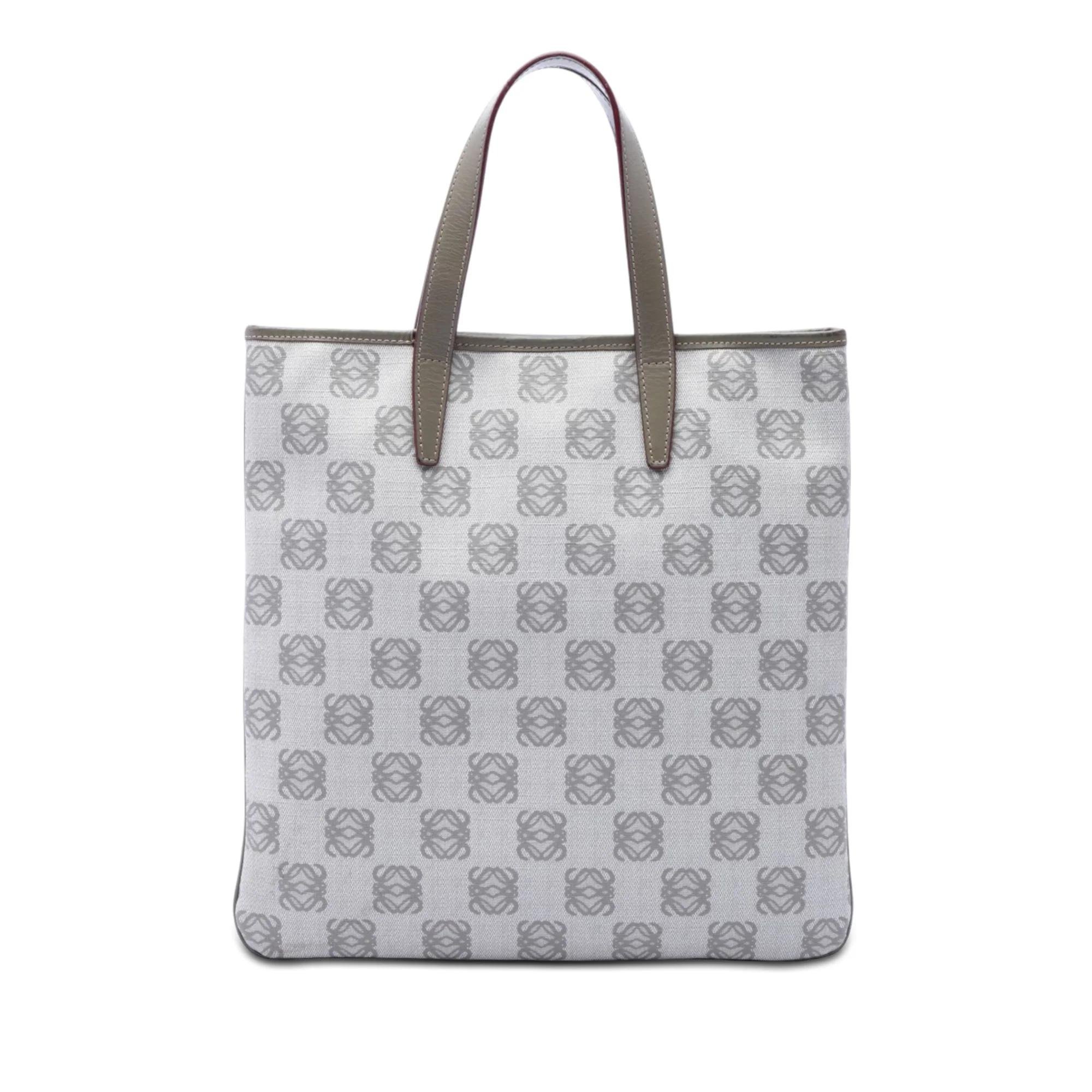 Anagram leather tote