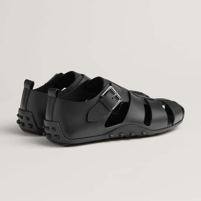 Noir Inset Sandal