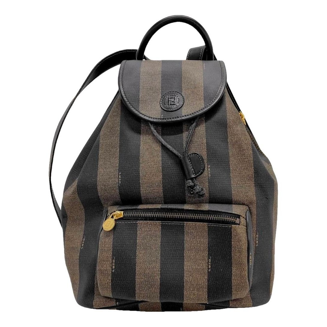 Leather backpack