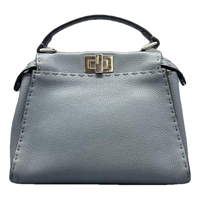 Peekaboo leather handbag