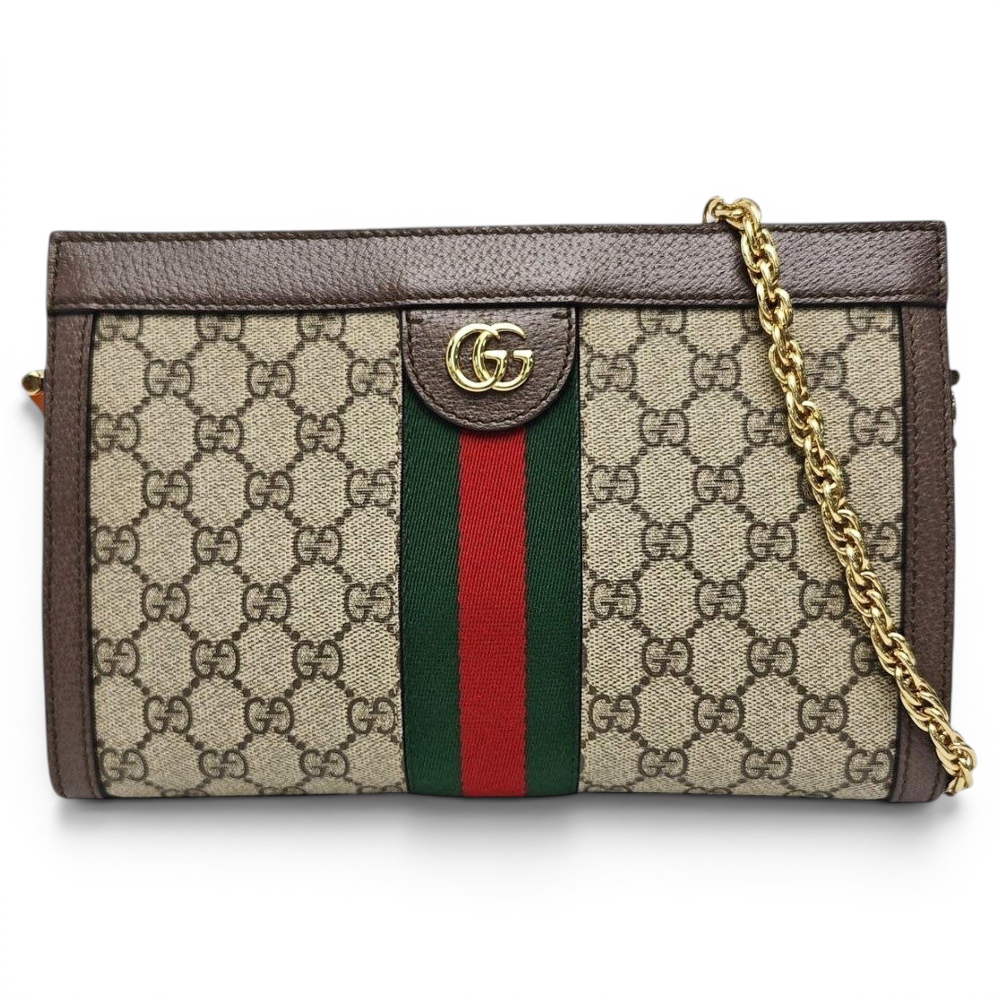 Ophidia leather handbag