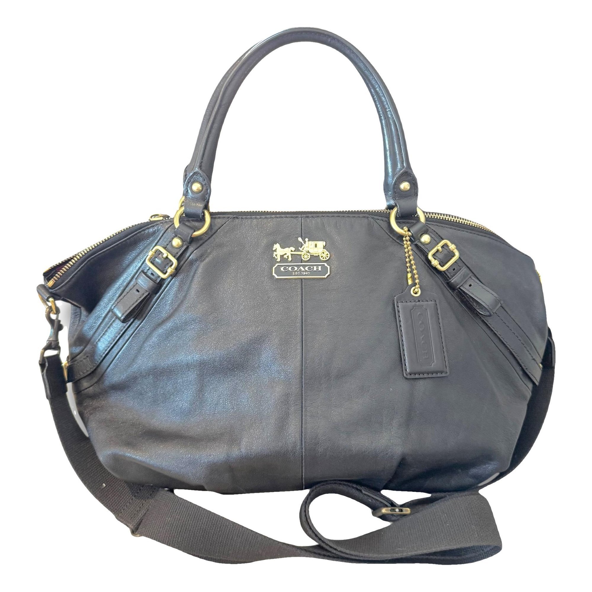 Madison leather handbag