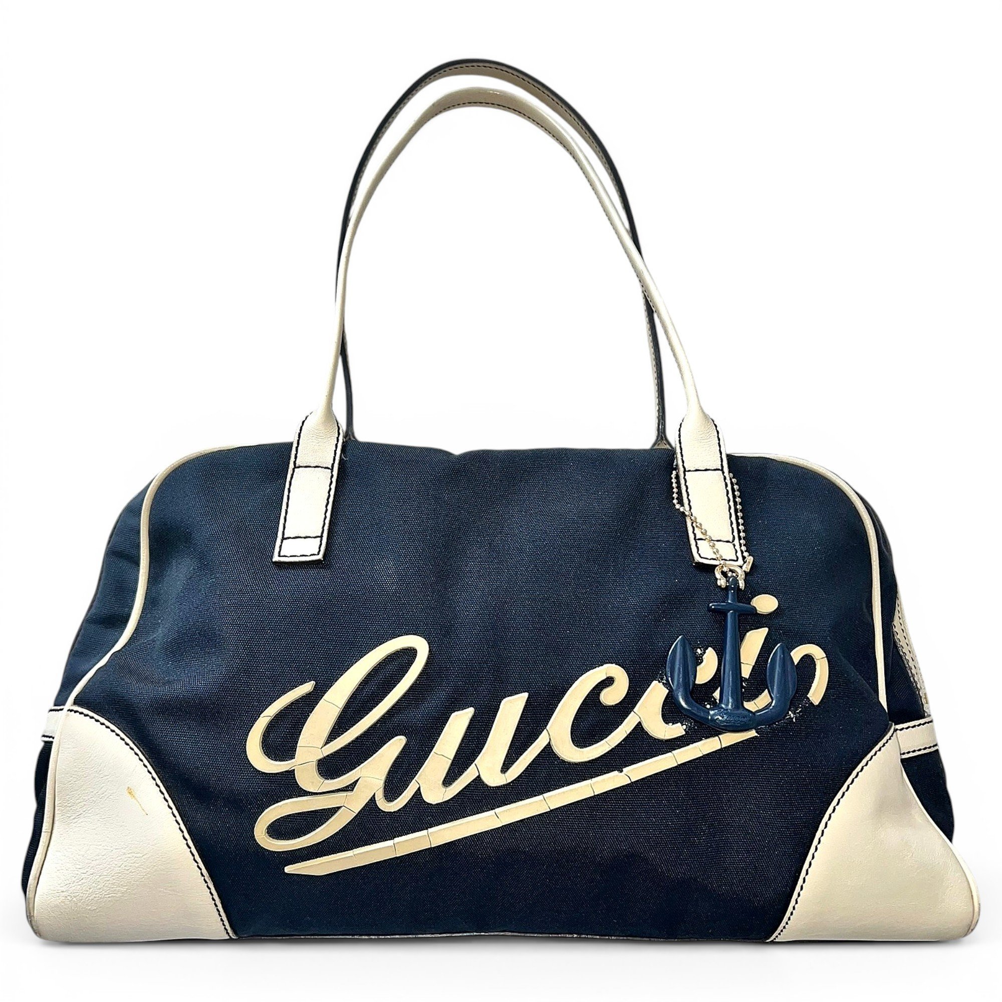 Boston cloth handbag