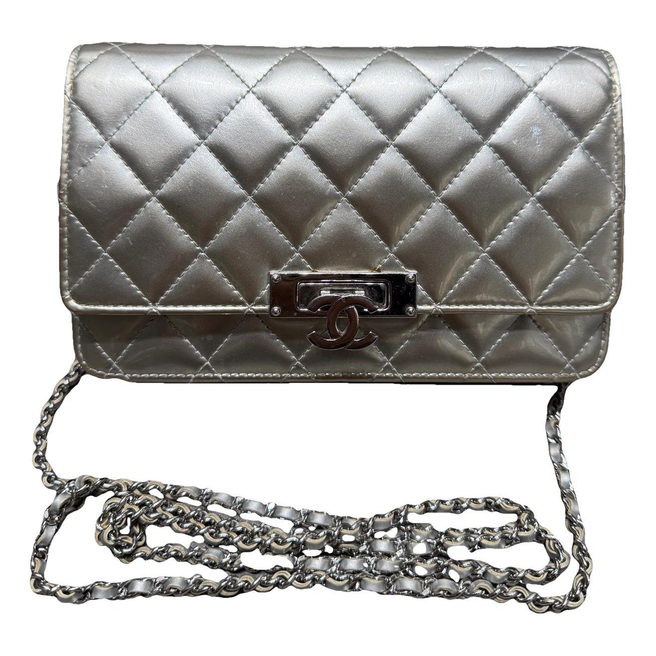 Wallet On Chain Timeless/Classique leather crossbody bag
