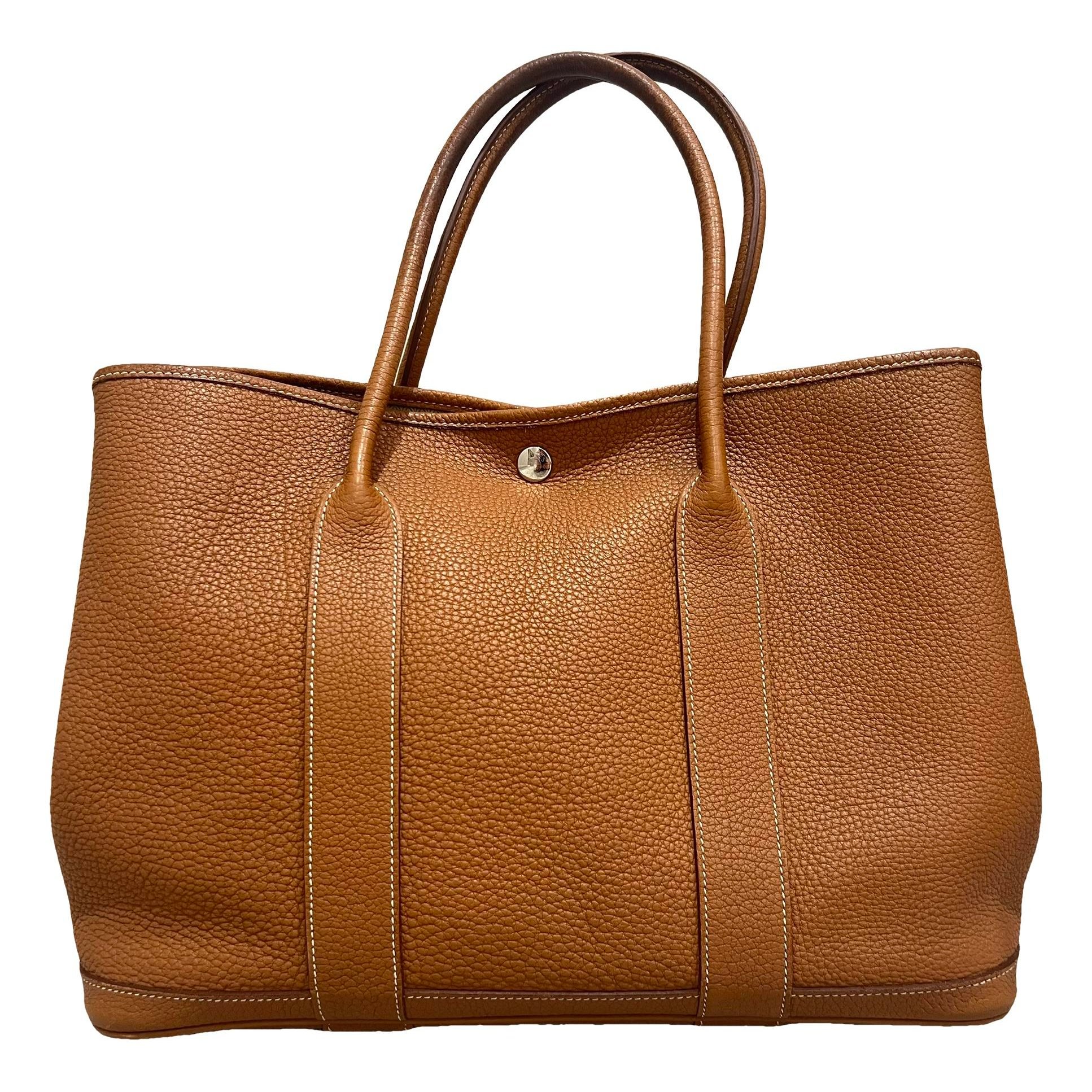 Garden Party leather tote
