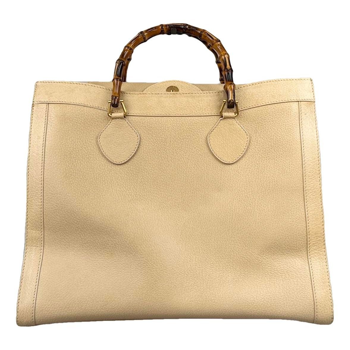 Diana Bamboo leather tote