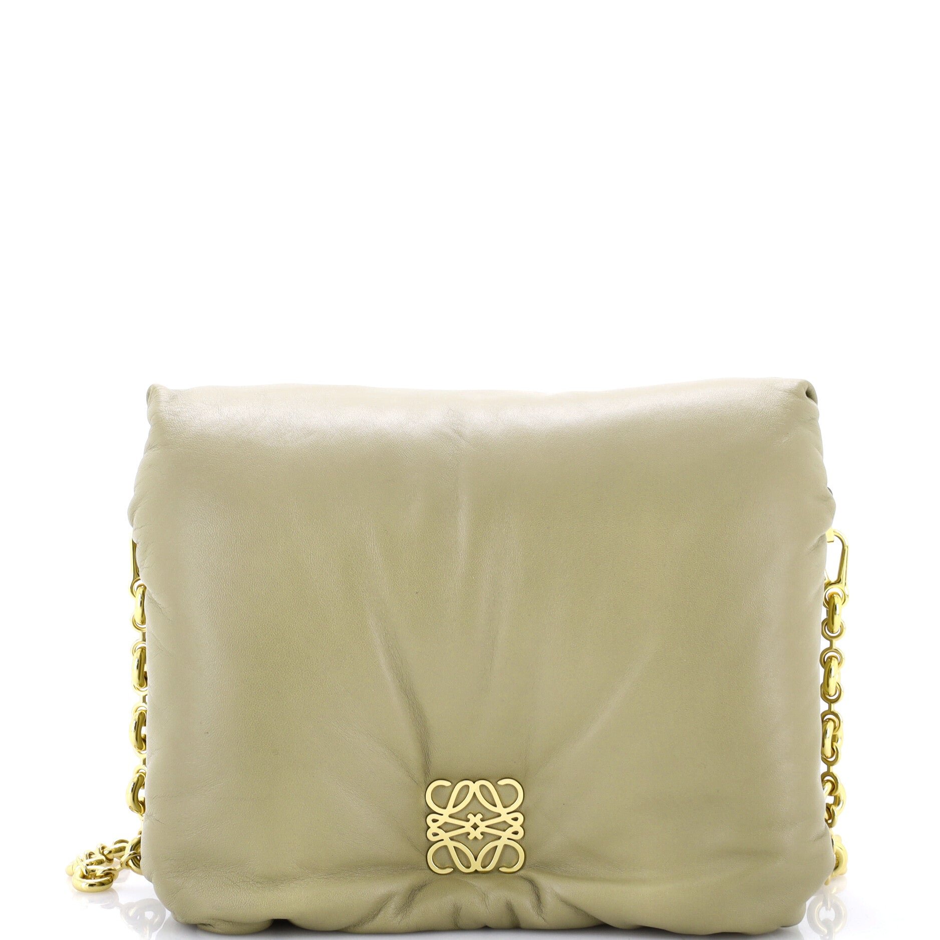 Goya Puffer Bag Leather Medium