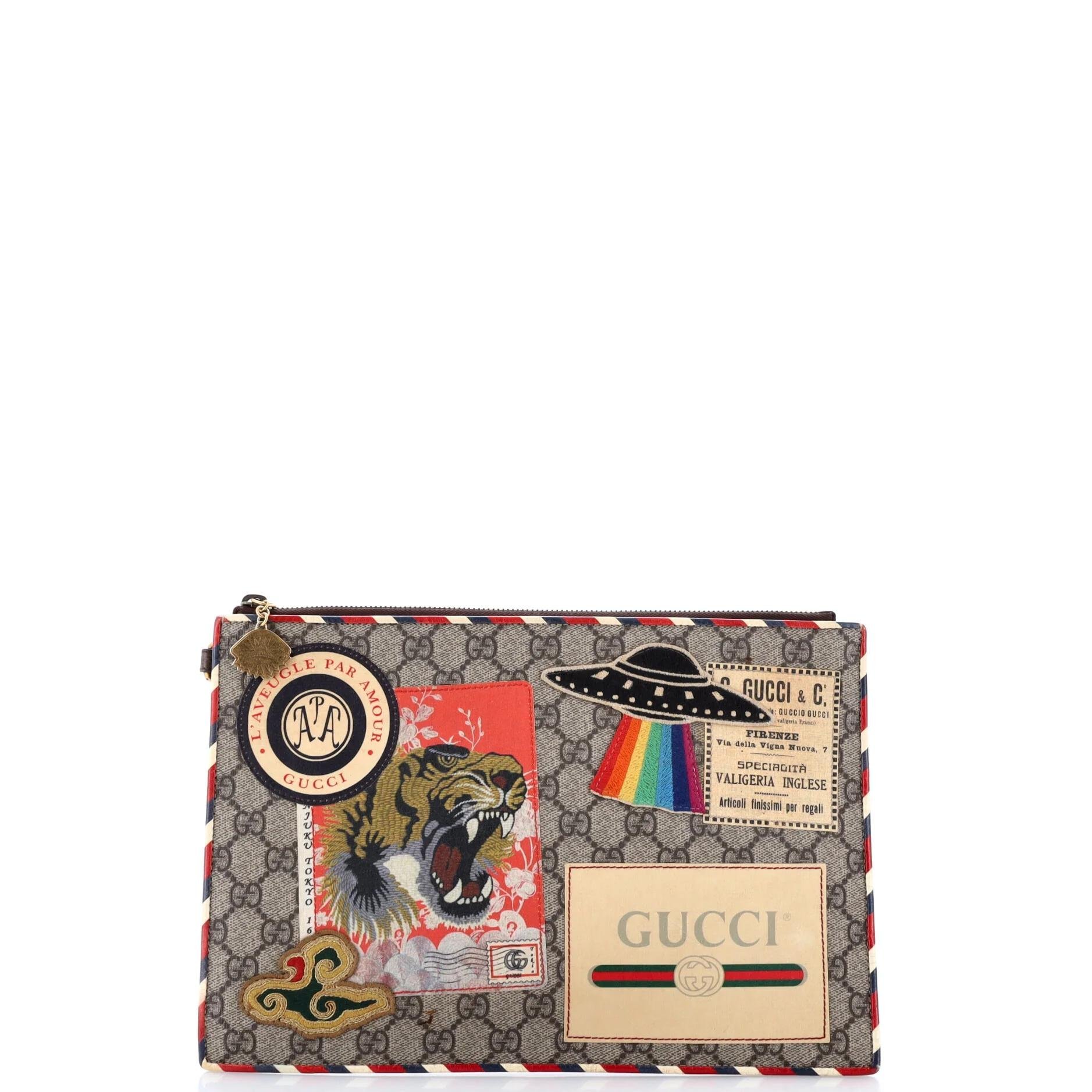 Cloth clutch bag
