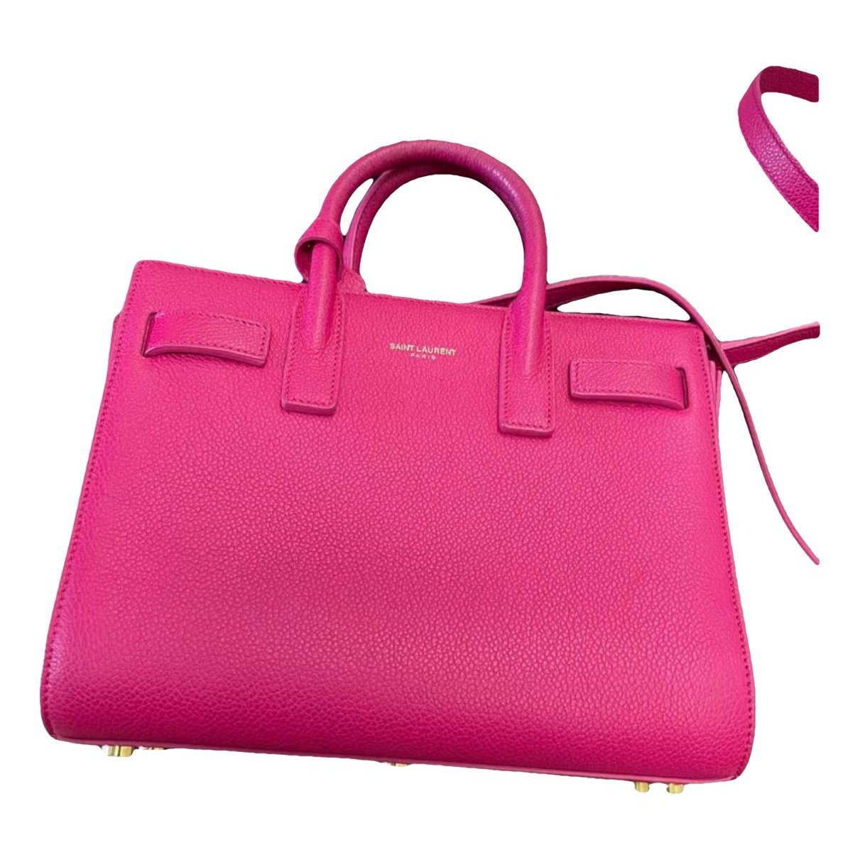 Sac de Jour leather tote