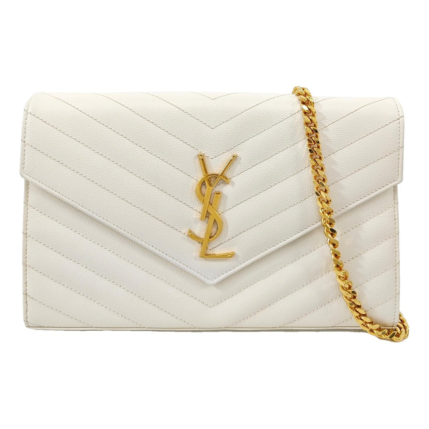 Baby monogramme leather handbag
